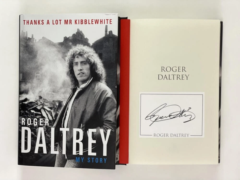 ROGER DALTREY SIGNED AUTOGRAPH 