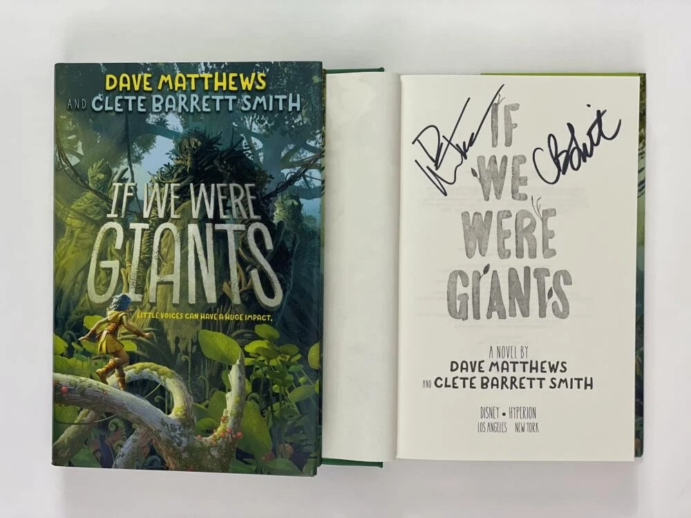 DAVE MATTHEWS SIGNED AUTOGRAPH 