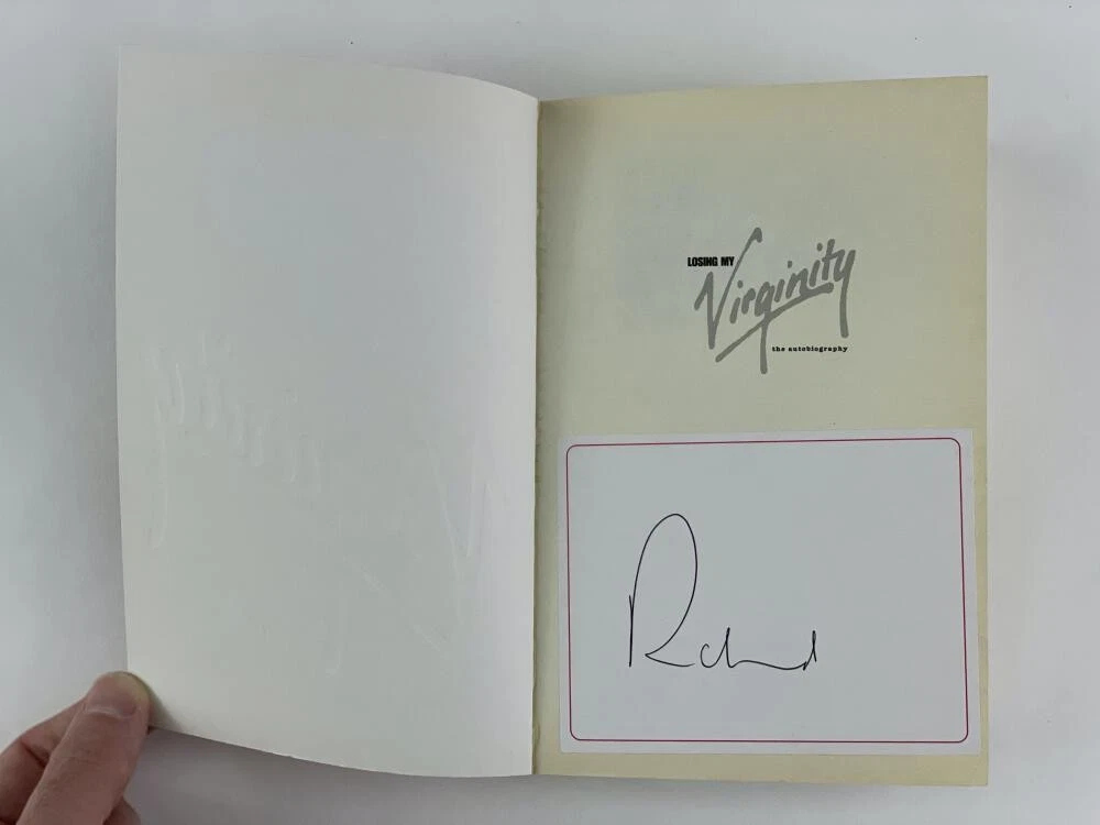 RICHARD BRANSON SIGNED AUTOGRAPH 
