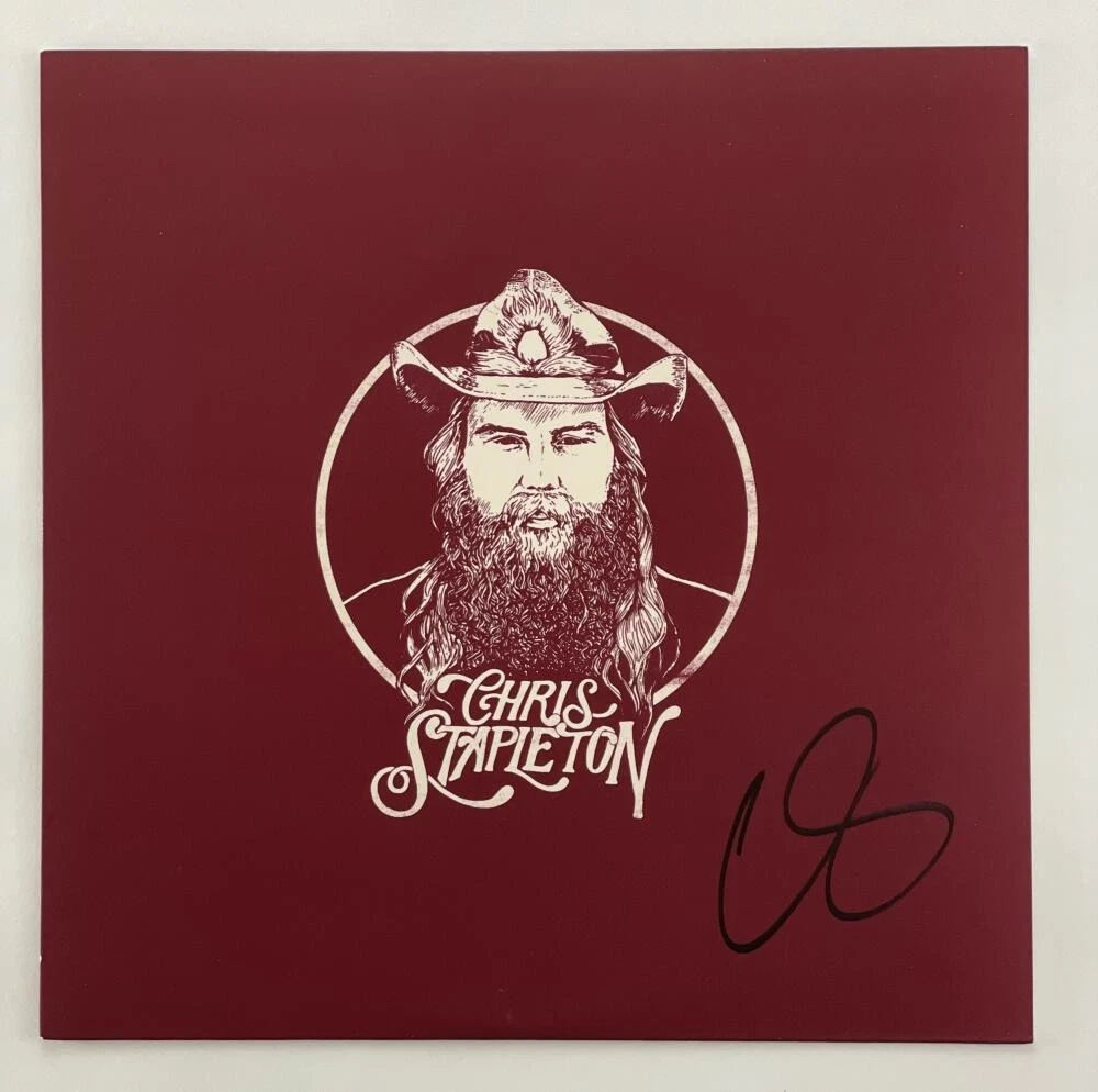 CHRIS STAPLETON SIGNED AUTOGRAPH ALBUM VINYL RECORD FROM A ROOM: VOLUME 2 w/ JSA
