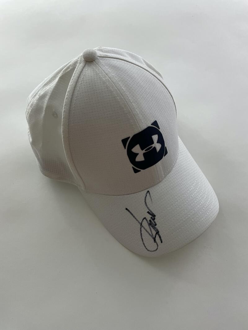 JORDAN SPIETH SIGNED AUTOGRAPH UNDER ARMOUR HAT CAP - 2015 MASTERS CHAMPION JSA