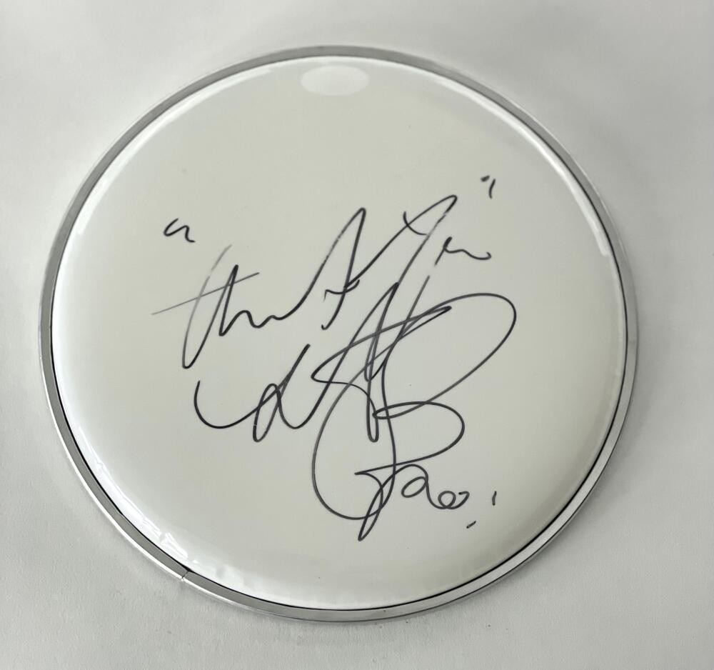 CHARLIE WATTS SIGNED AUTOGRAPH 8