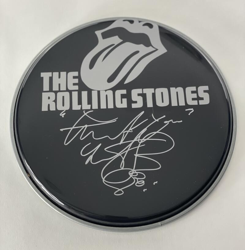 CHARLIE WATTS SIGNED AUTOGRAPH 10