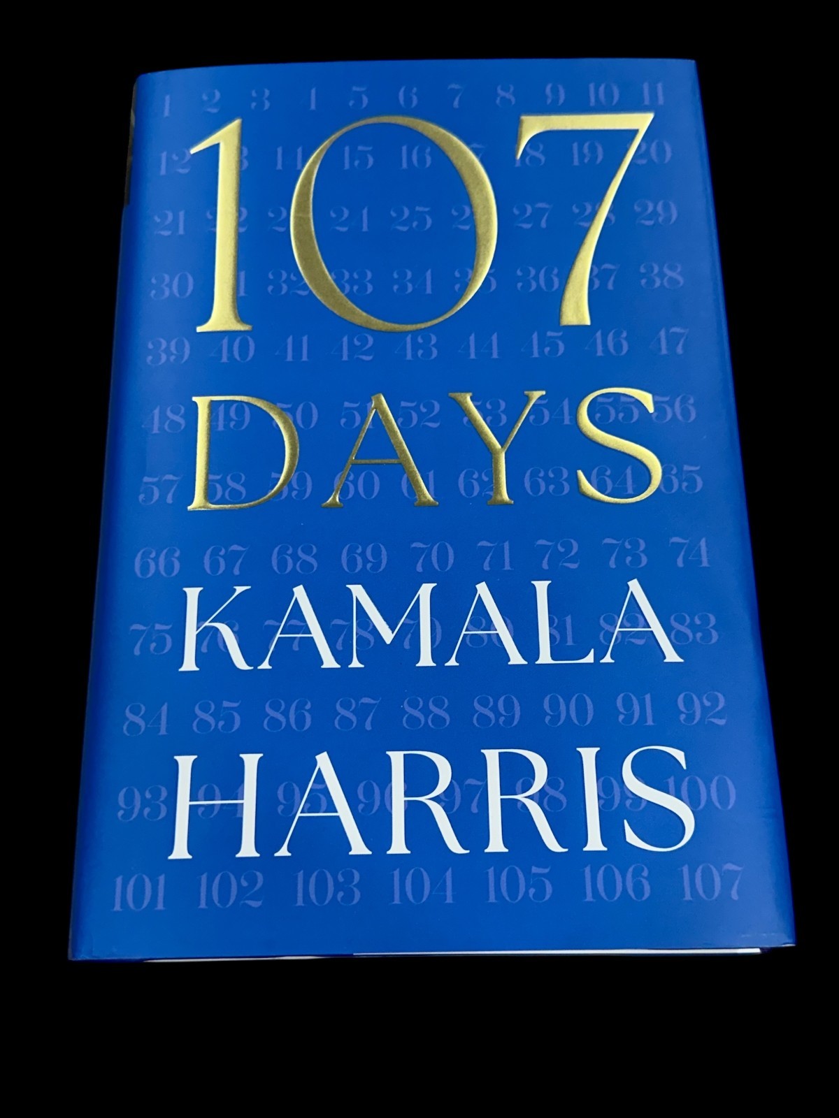 Kamala Harris 1st Female US Vice President 107 Days Senato Signed Autograph Book