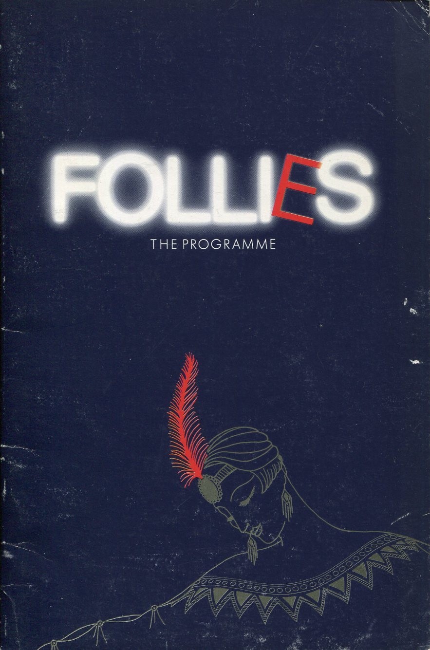Diana Rigg Julia McKenzie Stephen Sondheim Follies British 1987 Playbill