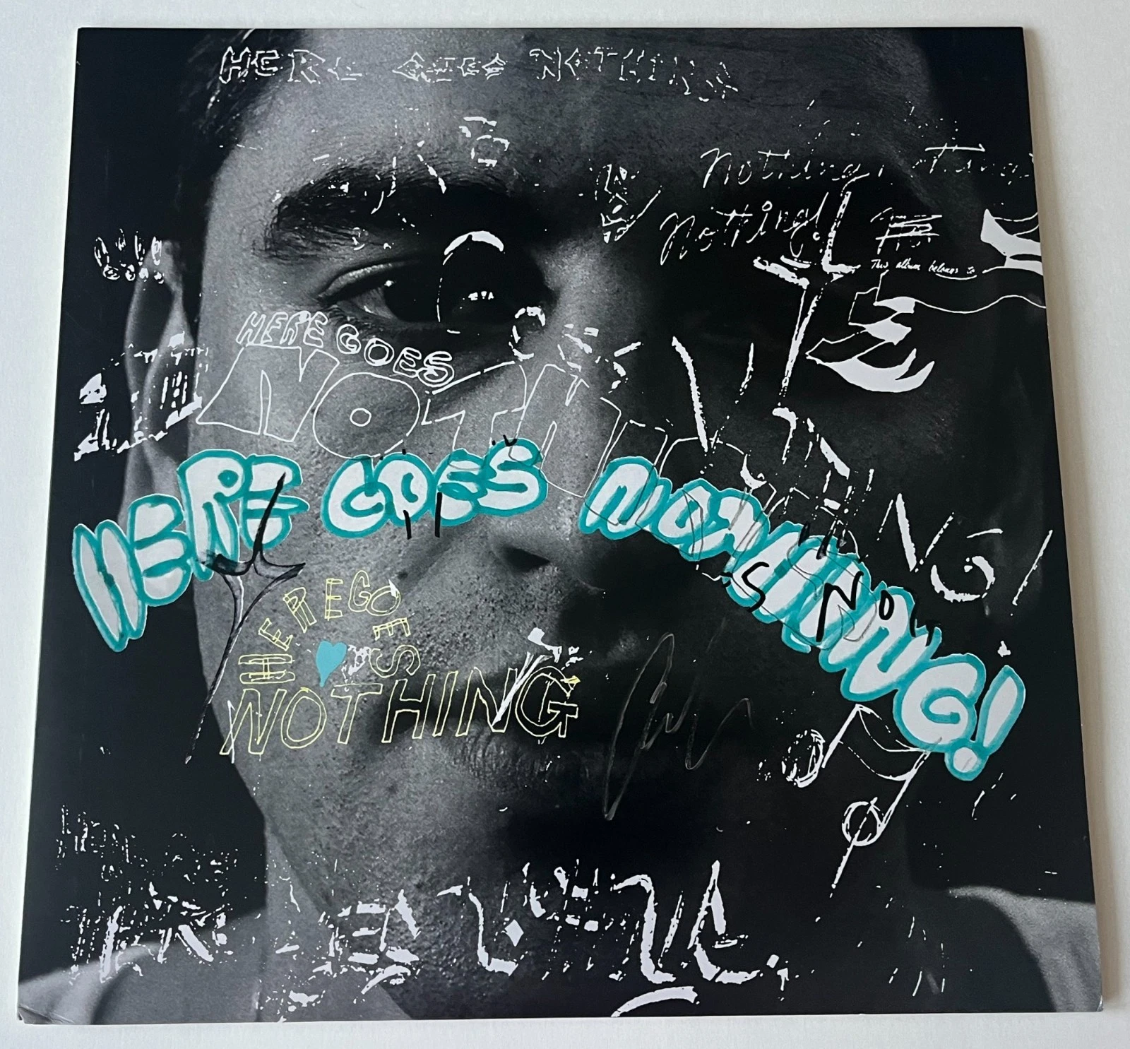 ADAM MELCHOR SIGNED AUTOGRAPH HERE GOES NOTHING! VINYL ALBUM RECORD LP