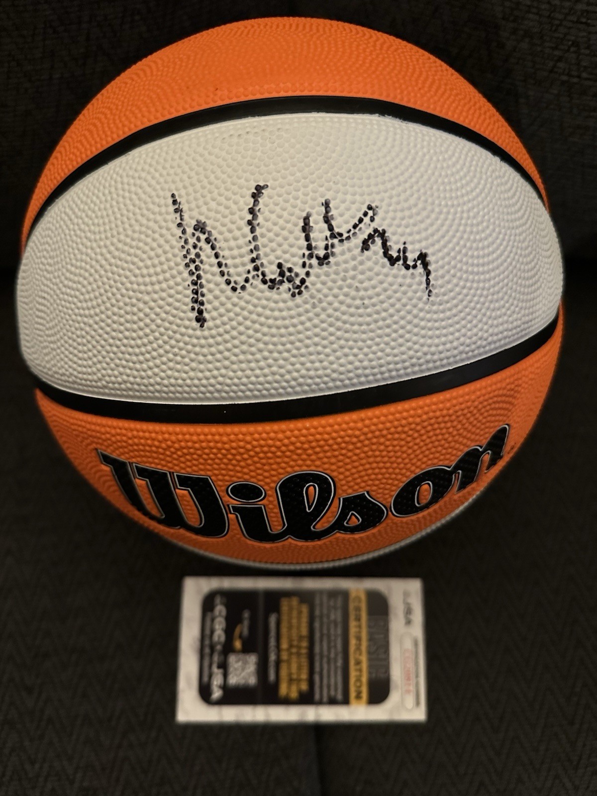 Napheesa Collier Signed WNBA Basketball JSA COA Authentication Minnesota Lynx