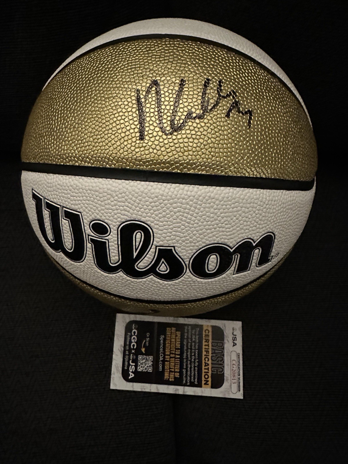 Napheesa Collier Signed WNBA Basketball JSA COA Authentication Minnesota Lynx