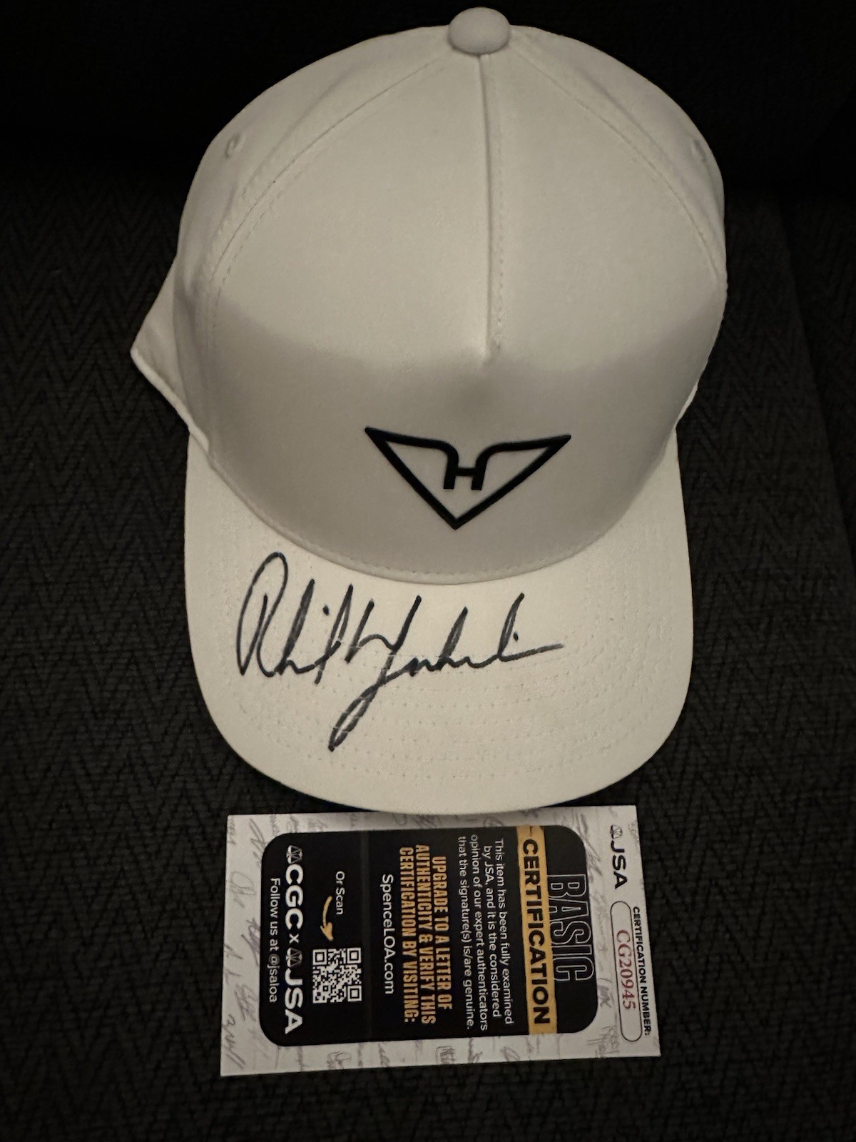 Phil Mickelson Signed Golf Hat Liv Golf Hyflyers JSA Authentication COA