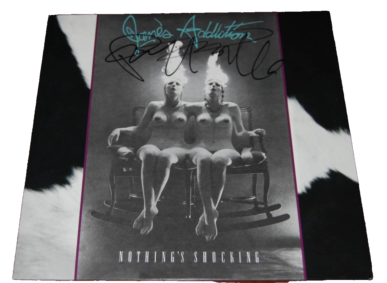 PERRY FARRELL signed (JANES ADDICTION) Vinyl Album Record LP BECKETT BU41336