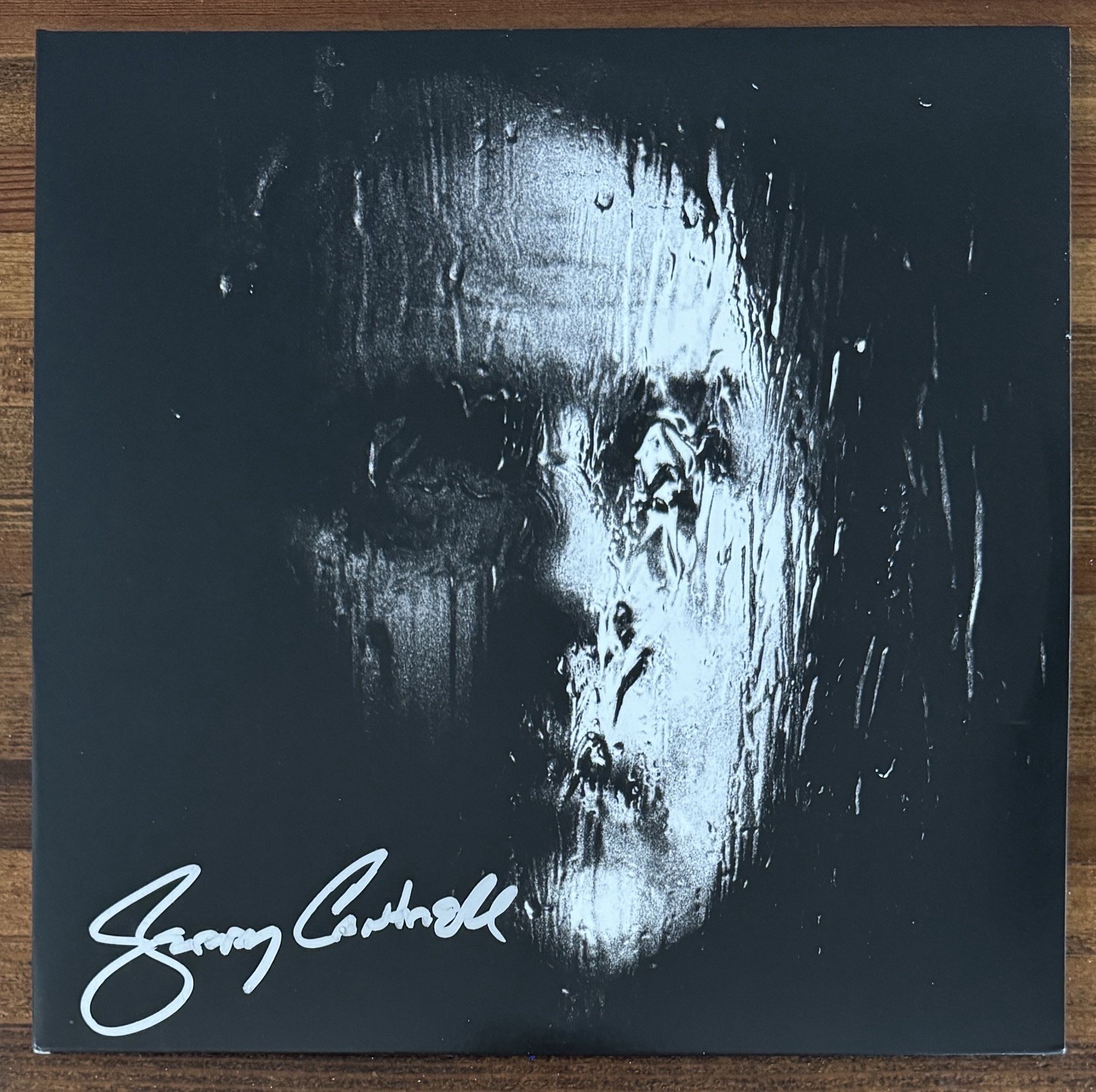 Jerry Cantrell I Want Blood AUTOGRAPH Signed Vinyl Cover Jacket BAS Beckett COA