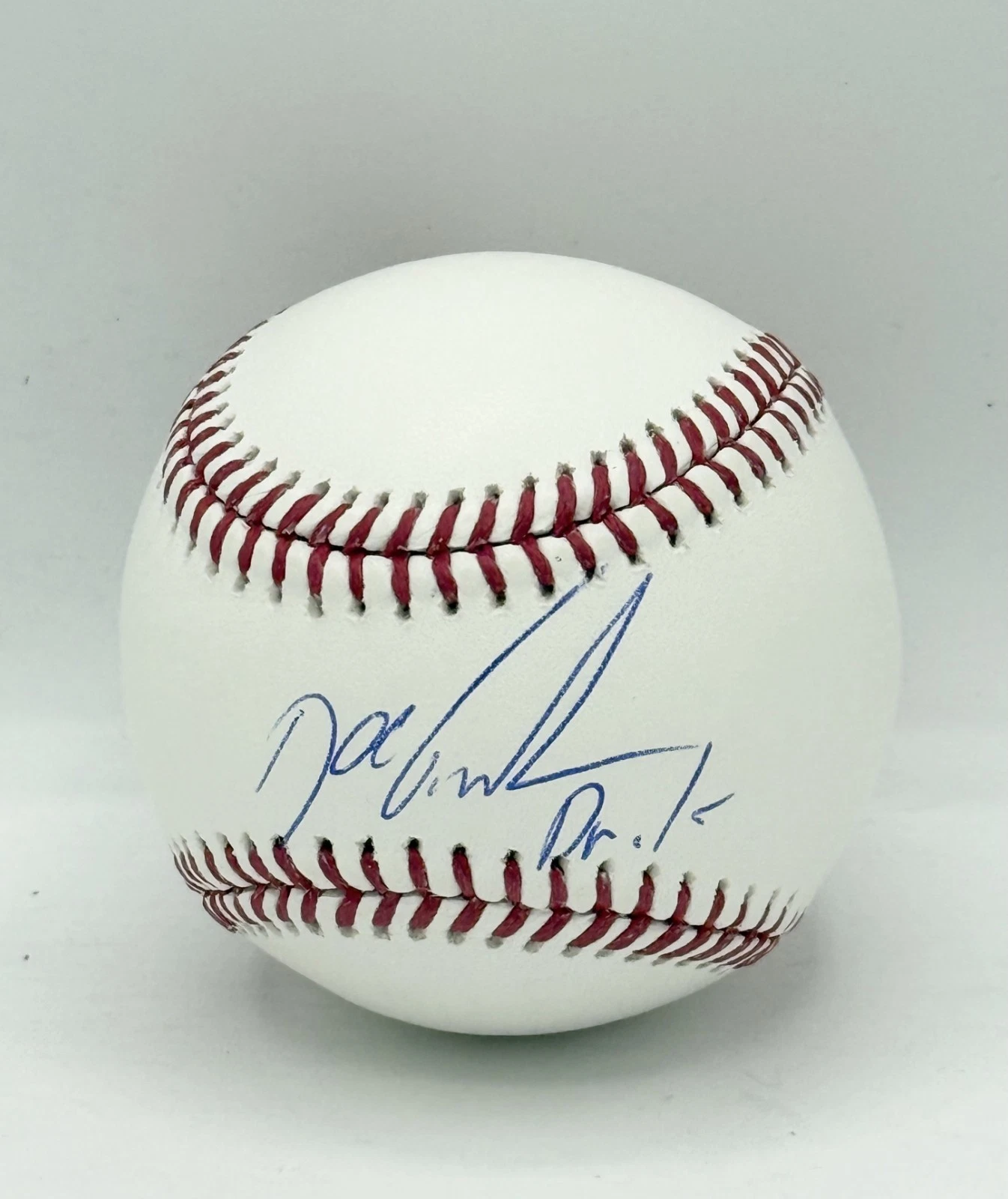 Dwight Gooden Mets signed MLB Baseball Ball W/ Dr. K Inscription Beckett Witness