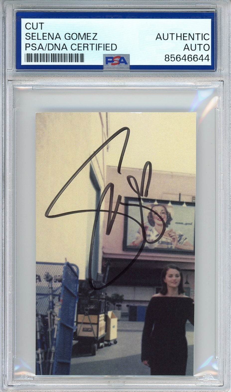 SIGNED Selena Gomez I Said Love You Album Picture Card PSA DNA COA Autographed