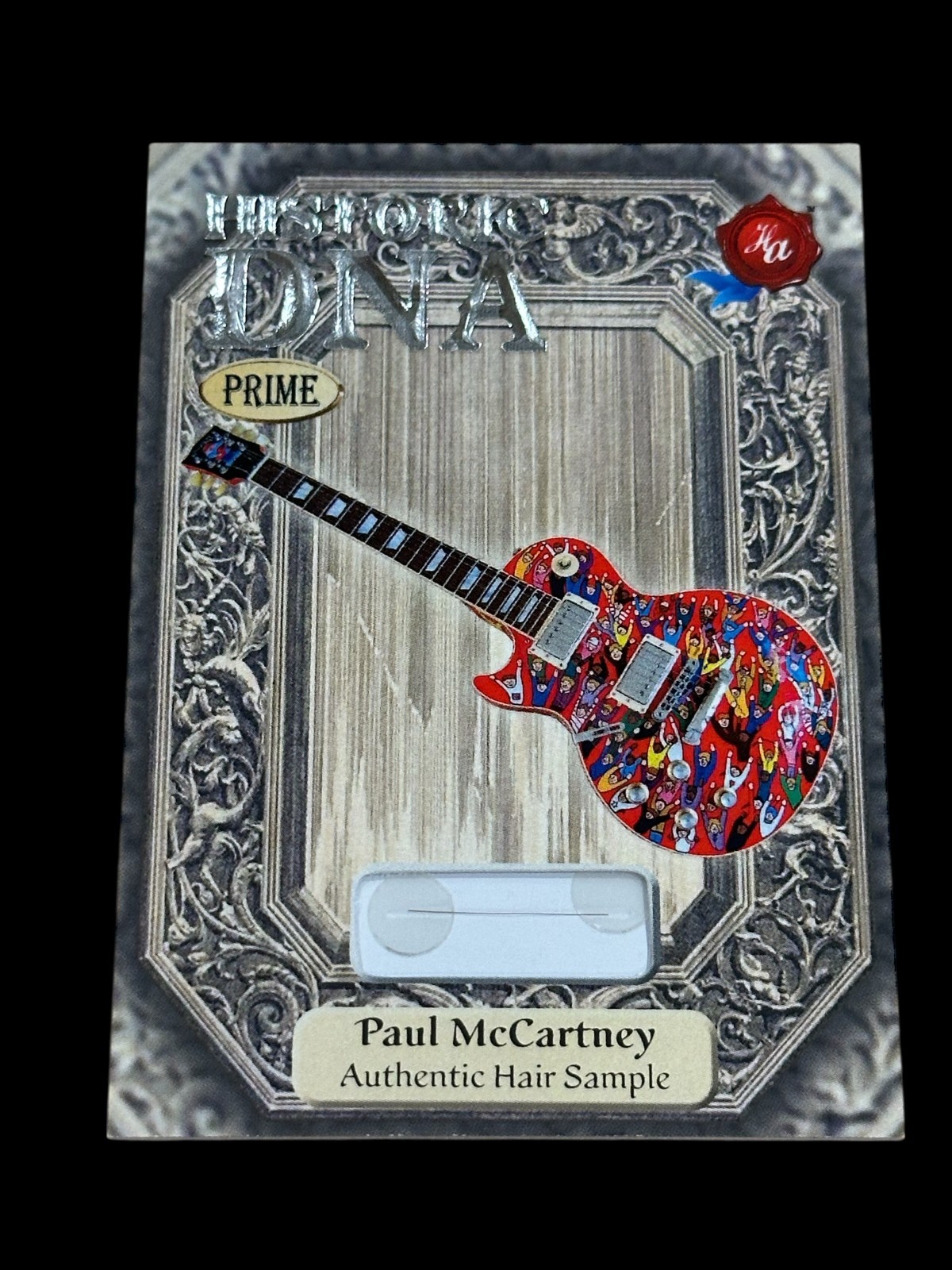 Paul McCartney HAIR STRAND RELIC CARD #d 2/25 2024 HISTORIC DNA PRIME BEATLES