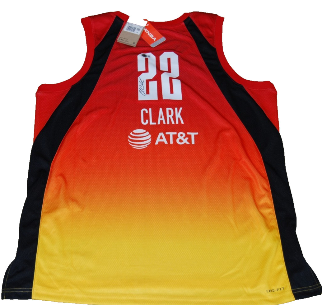 CAITLIN CLARK signed (INDIANA FEVER) 2025 All Star game jersey BECKETT AE61919