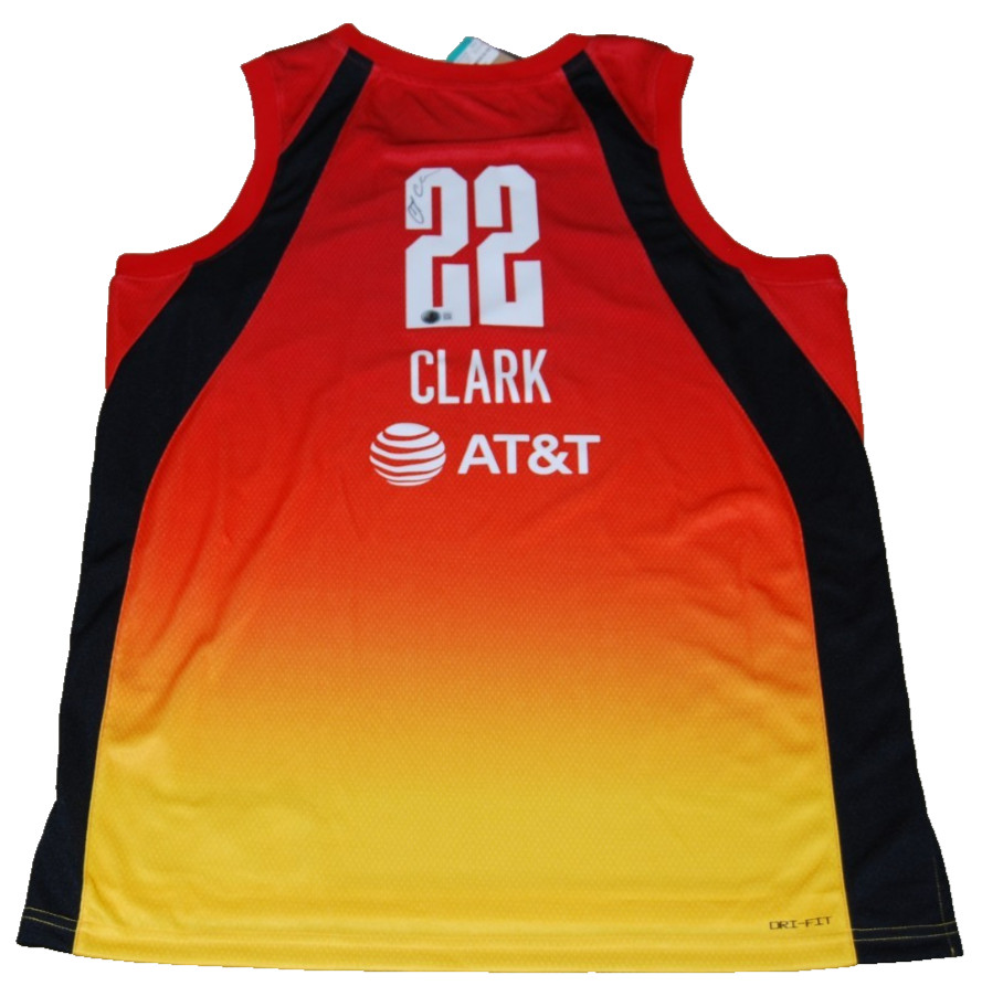 CAITLIN CLARK signed (INDIANA FEVER) 2025 All Star game jersey BECKETT AE61920
