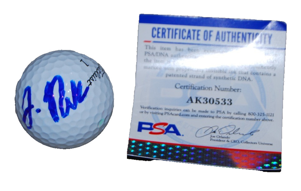 JOHN PAK signed (PGA) Florida State Seminoles golf ball PSA/DNA AK30533