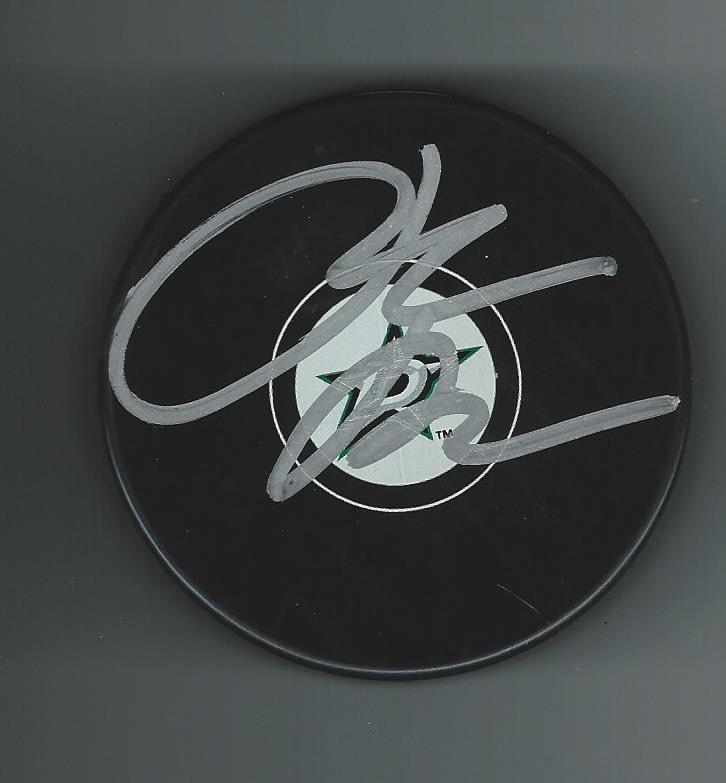 Julius HONKA Signed DALLAS STARS New Logo Puck