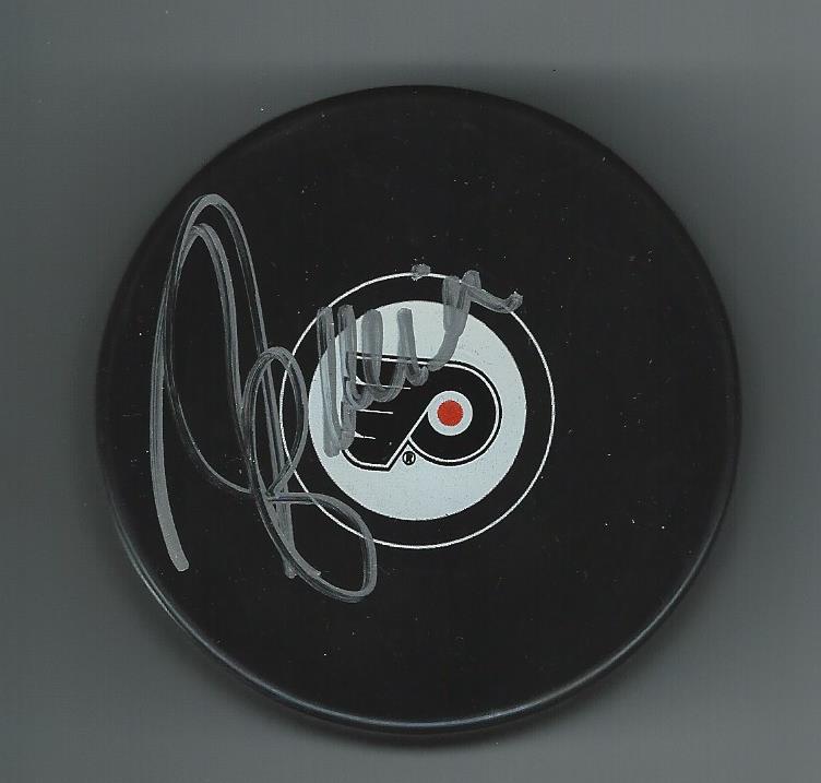 Ian LAPERRIERE Signed Philadelphia Flyers Puck
