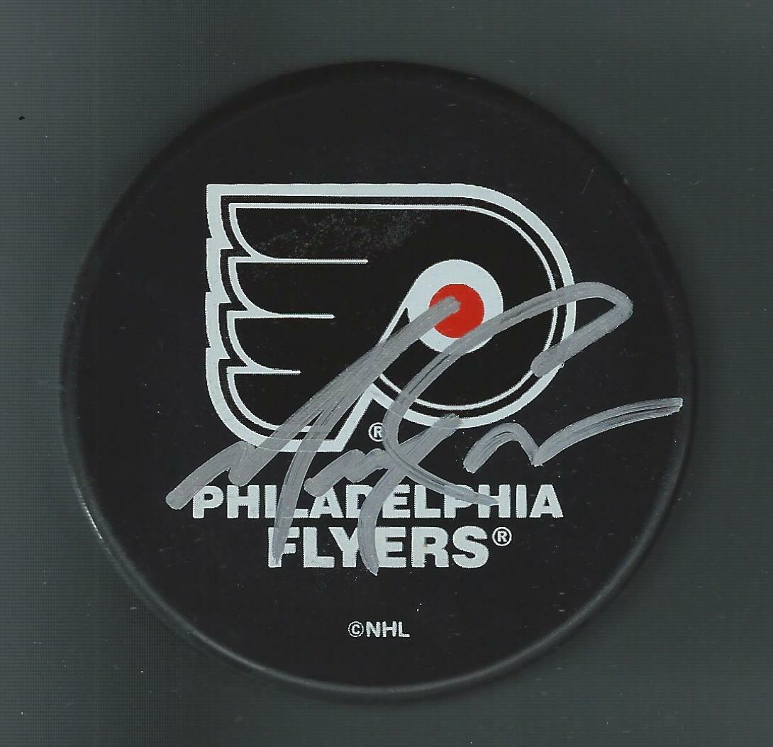 Murray Craven Signed Philadelphia Flyers Souvenir Puck