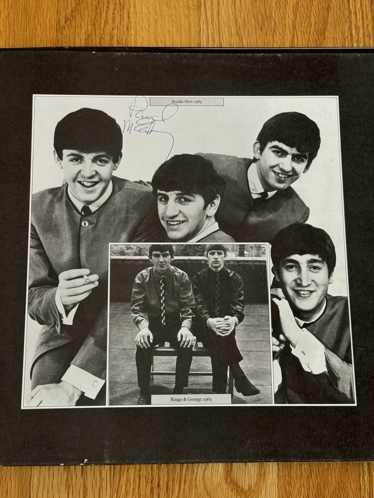 Paul McCartney Signed The Beatles Tapes Album Beckett LOA Lennon Harrison