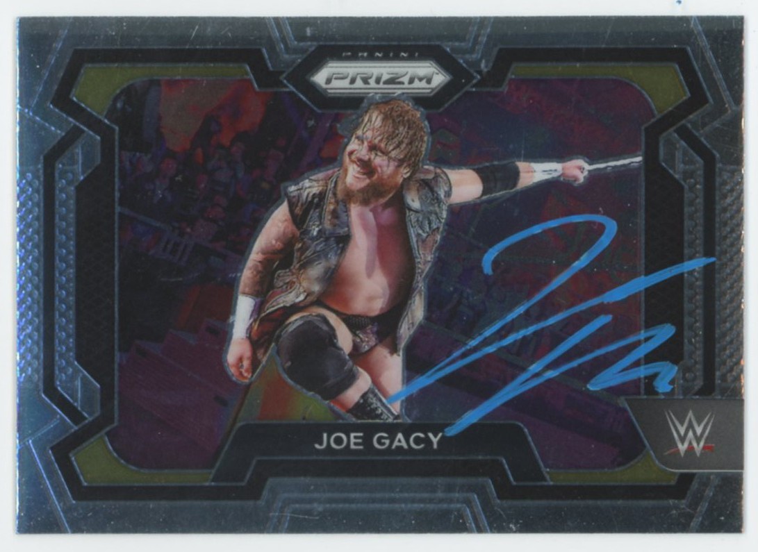 Joe Gacy WWE Authentic Signed 2024 Panini Prizm #42 Card BAS #BS86787