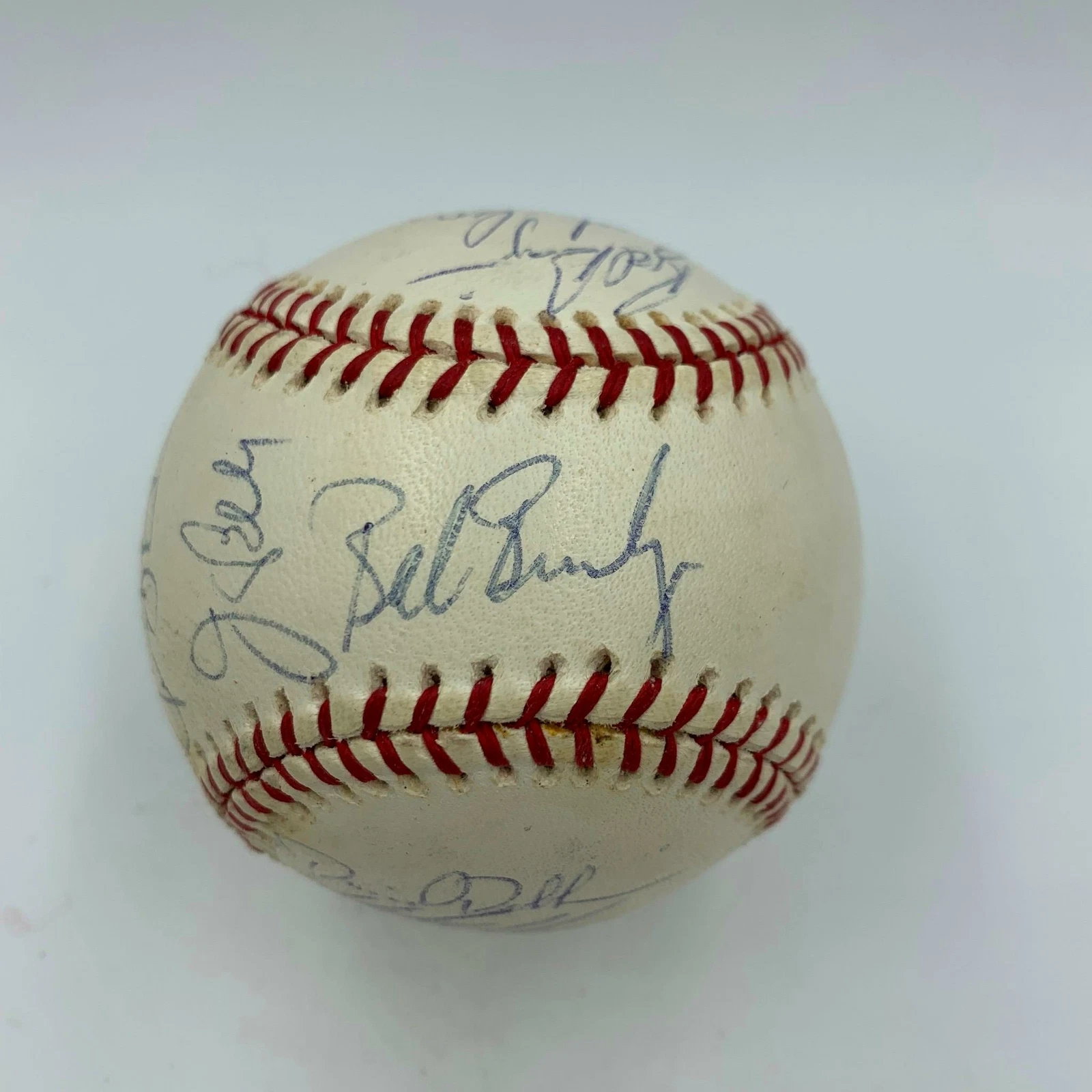 RARE 2001 Arizona Diamondbacks World Series Champs Team Signed Baseball JSA COA