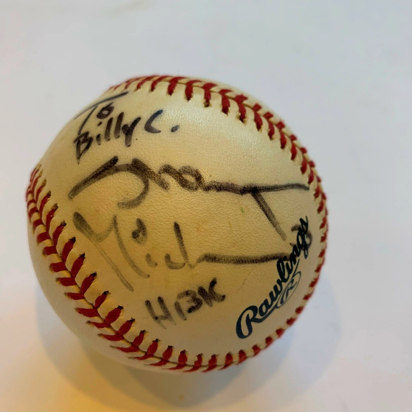 SHAWN MICHAELS SIGNED AUTOGRAPHED BASEBALL WWE WRESTLING WITH JSA COA COLLECTIBLE MEMORABILIA