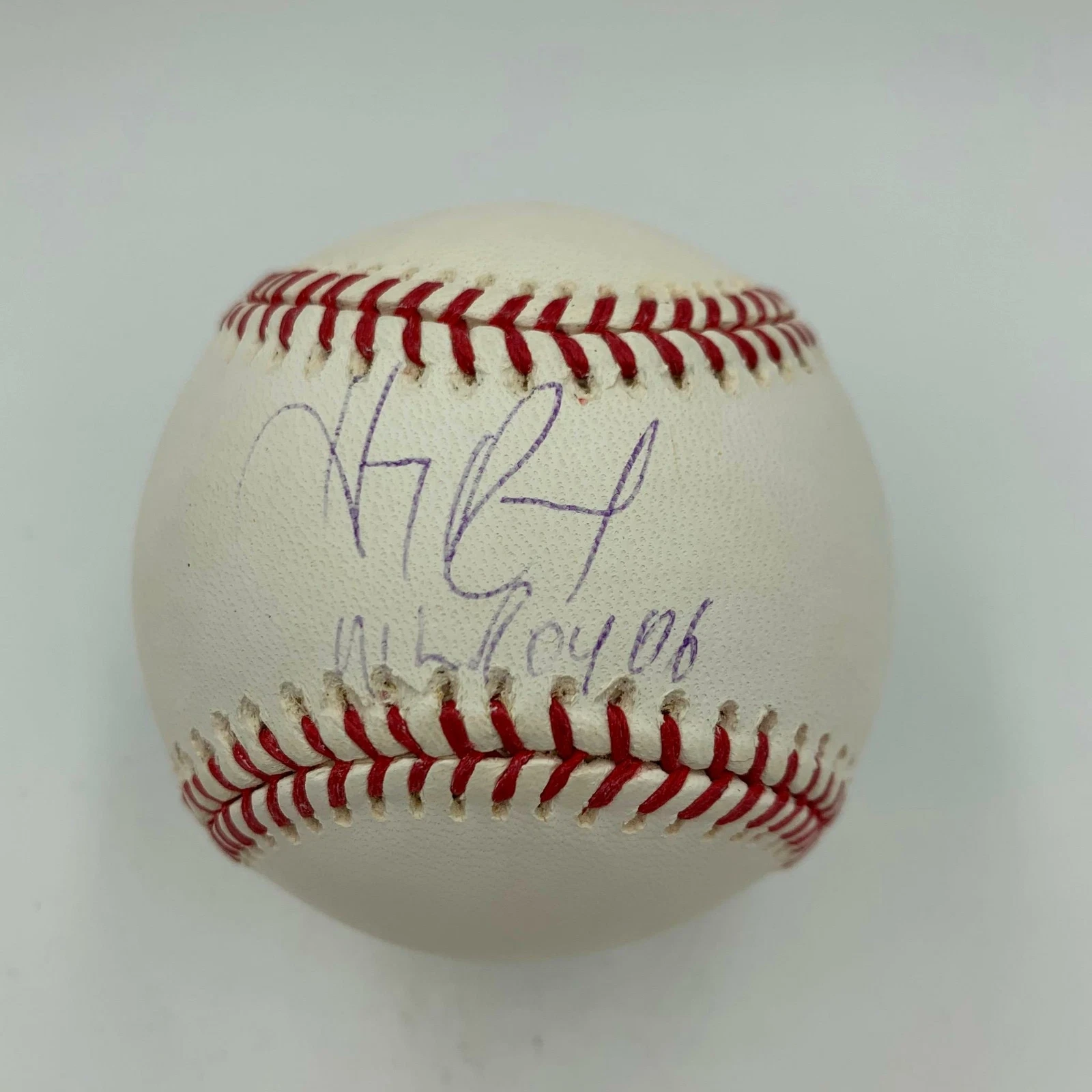 Hanley Ramirez 2006 Rookie Of The Year Signed Major League Baseball PSA DNA COA