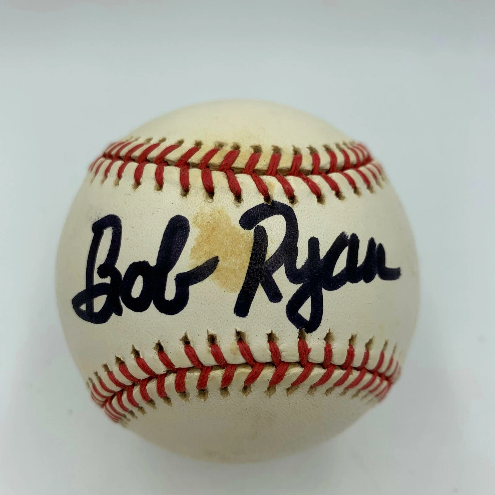 Bob Ryan Boston Globe Signed Baseball “Pardon The Interruption” ESPN JSA COA