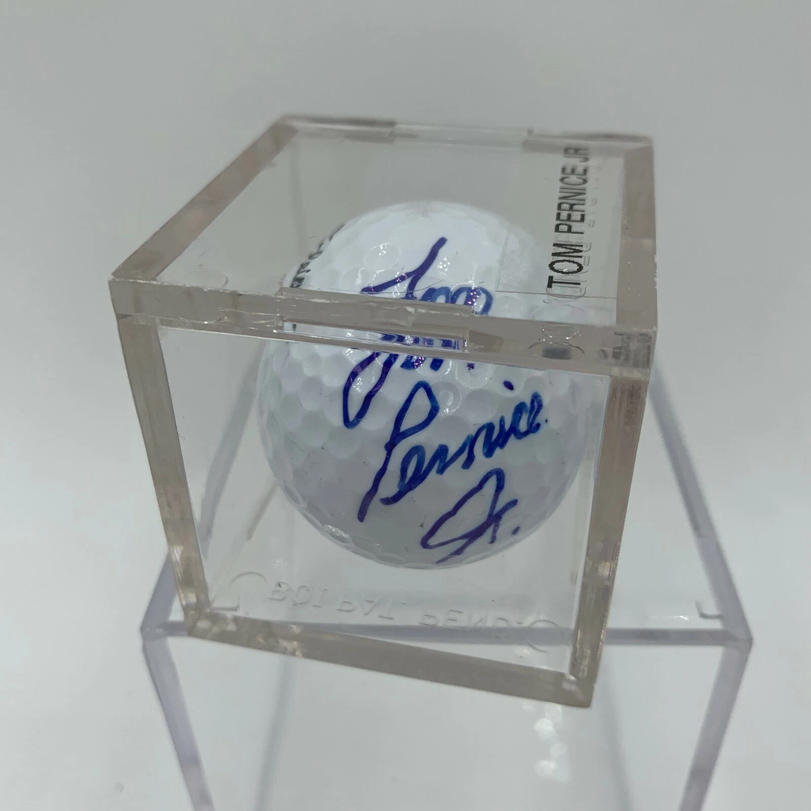 Tom Pernice Jr Signed Autographed Golf Ball PGA With JSA COA