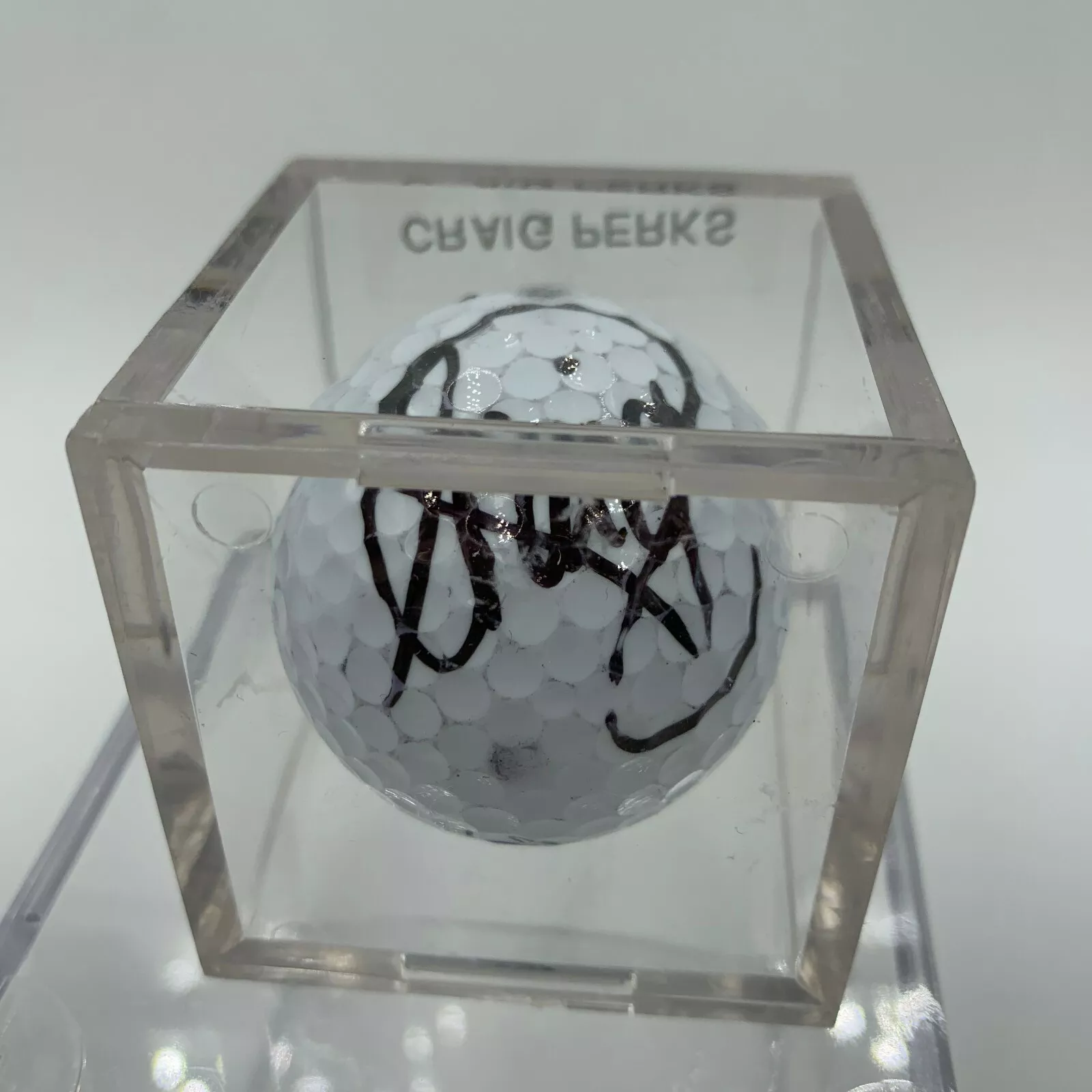 CRAIG PERKS Signed Autographed Golf Ball PGA With JSA COA