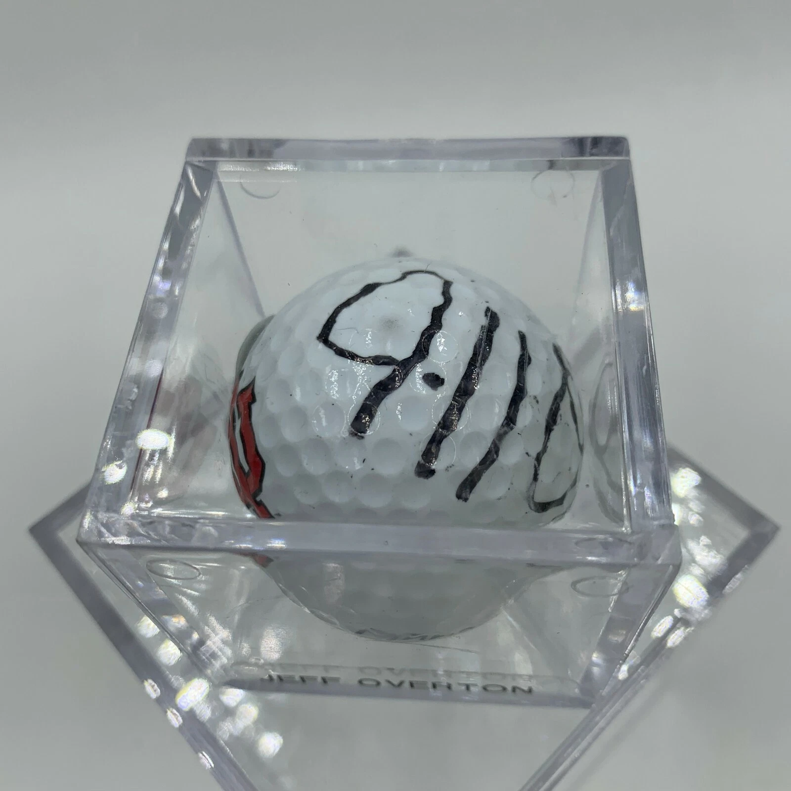 Jeff Overton Signed Autographed Golf Ball PGA With JSA COA