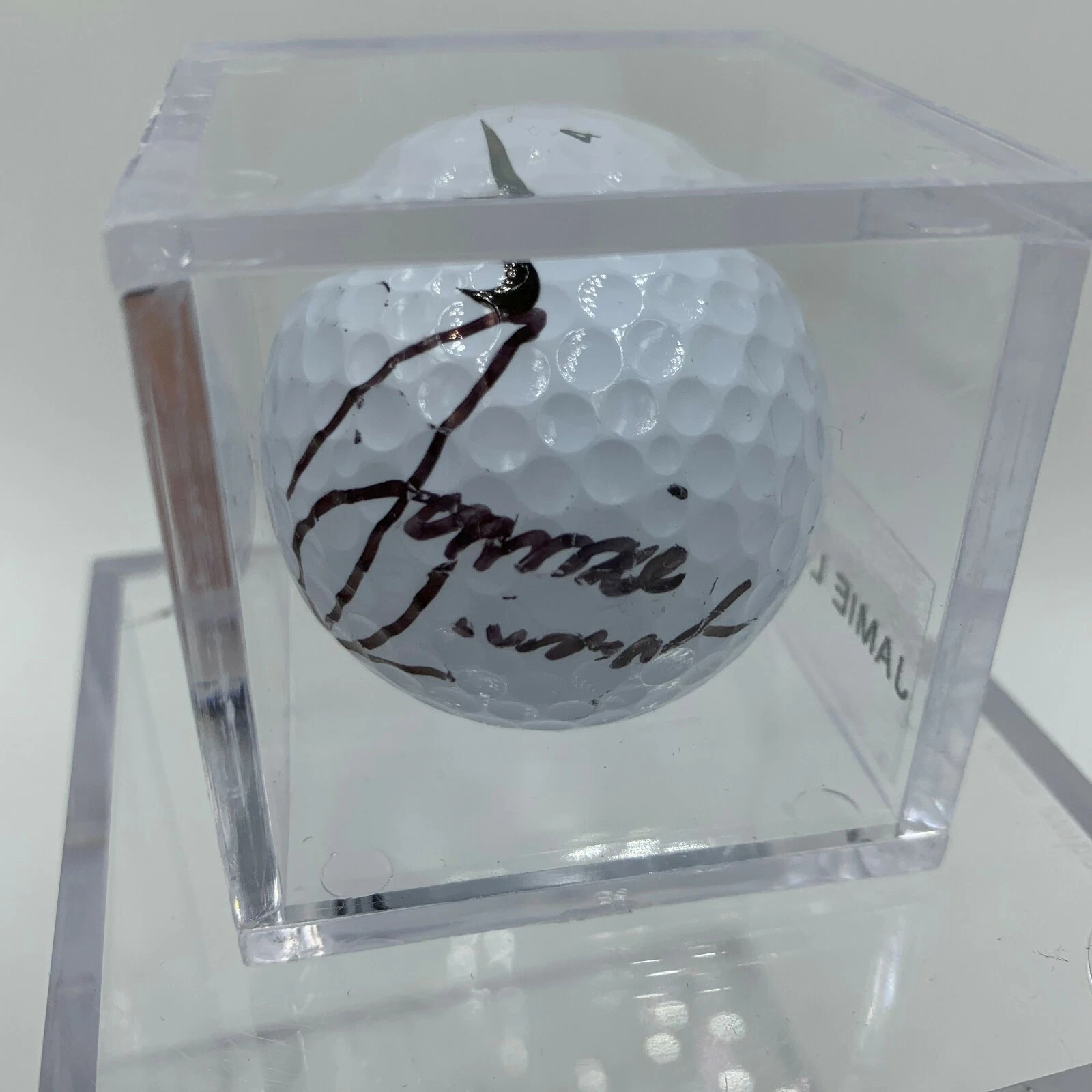 Jamie Lovemark Signed Autographed Golf Ball PGA With JSA COA