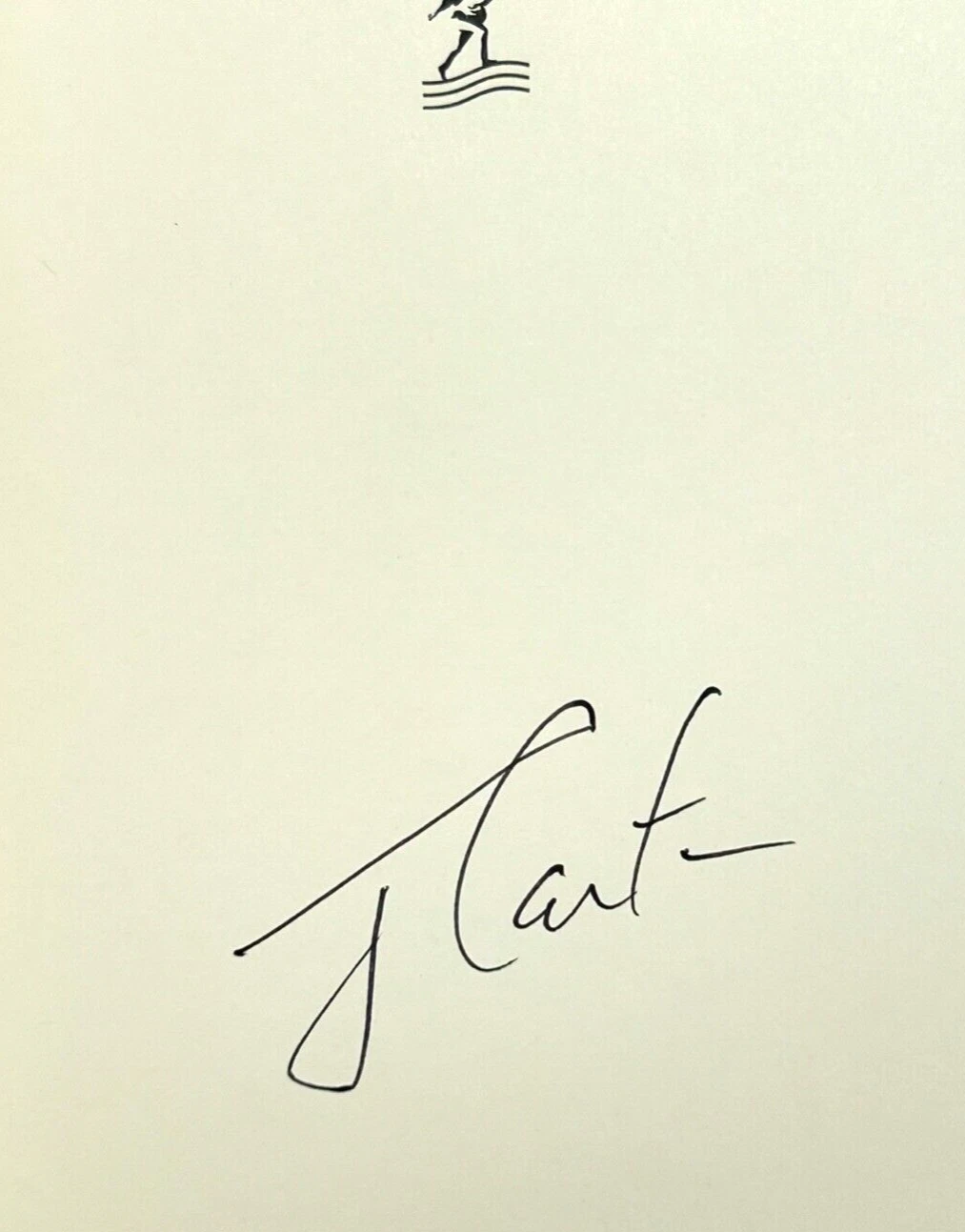 JIMMY CARTER Signed Autograph Book 