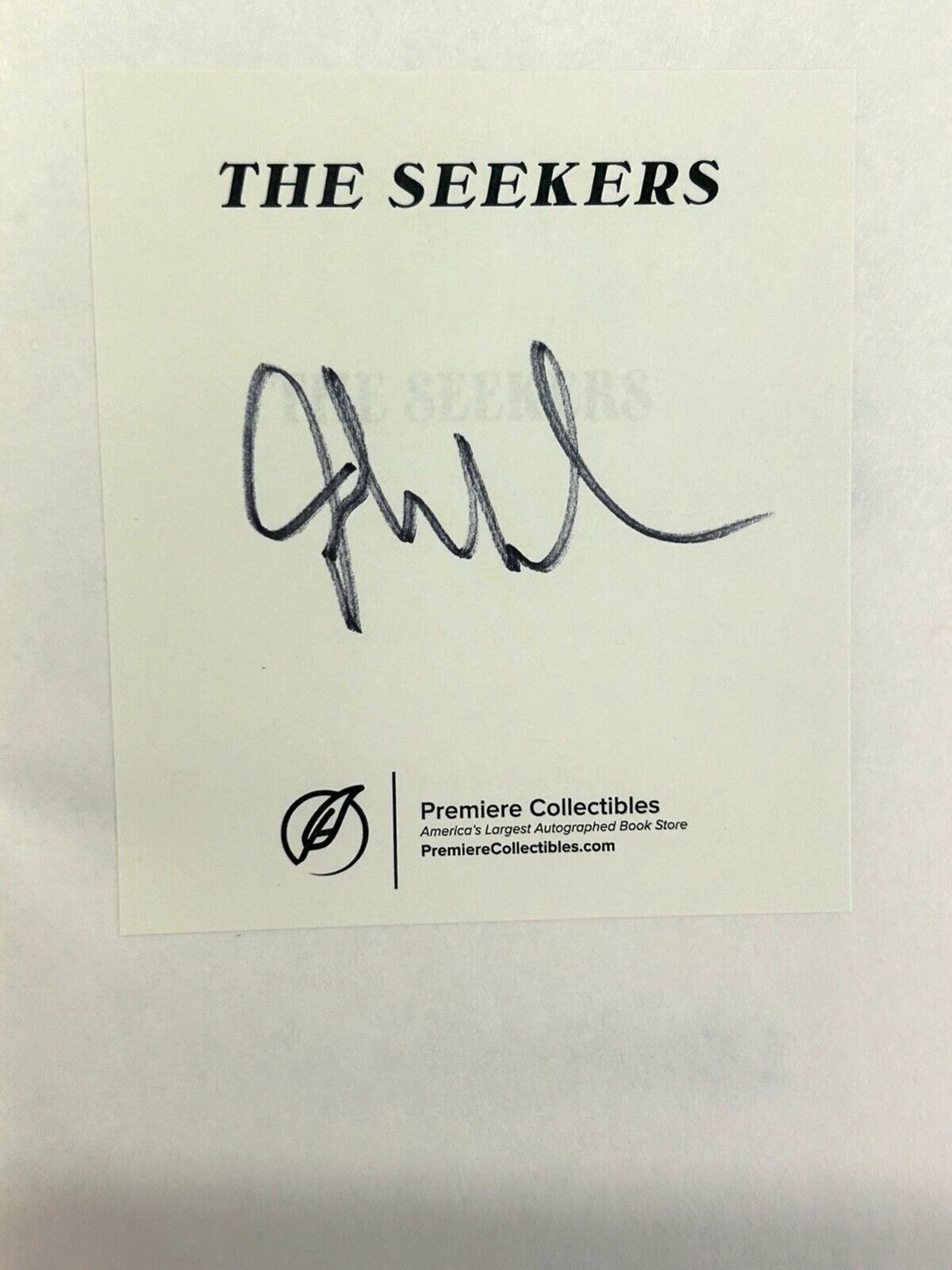 JOHN DENSMORE Signed Autograph Book 