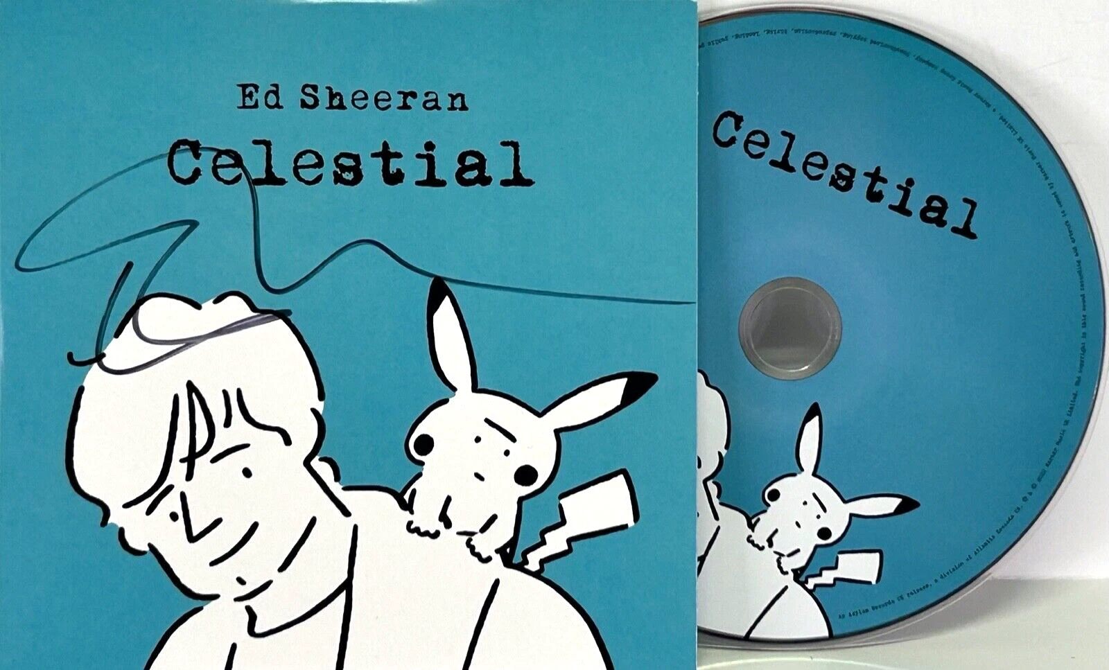 ED SHEERAN Signed Autograph 