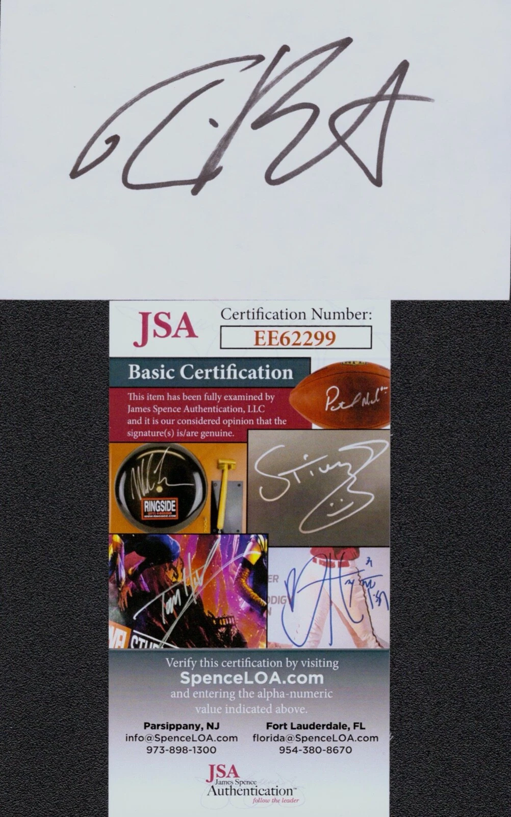 TIM BURTON SIGNED AUTOGRAPH INDEX CARD JSA COA EDWARD SCISSOR HANDS BEETLEJUICE COLLECTIBLE MEMORABILIA