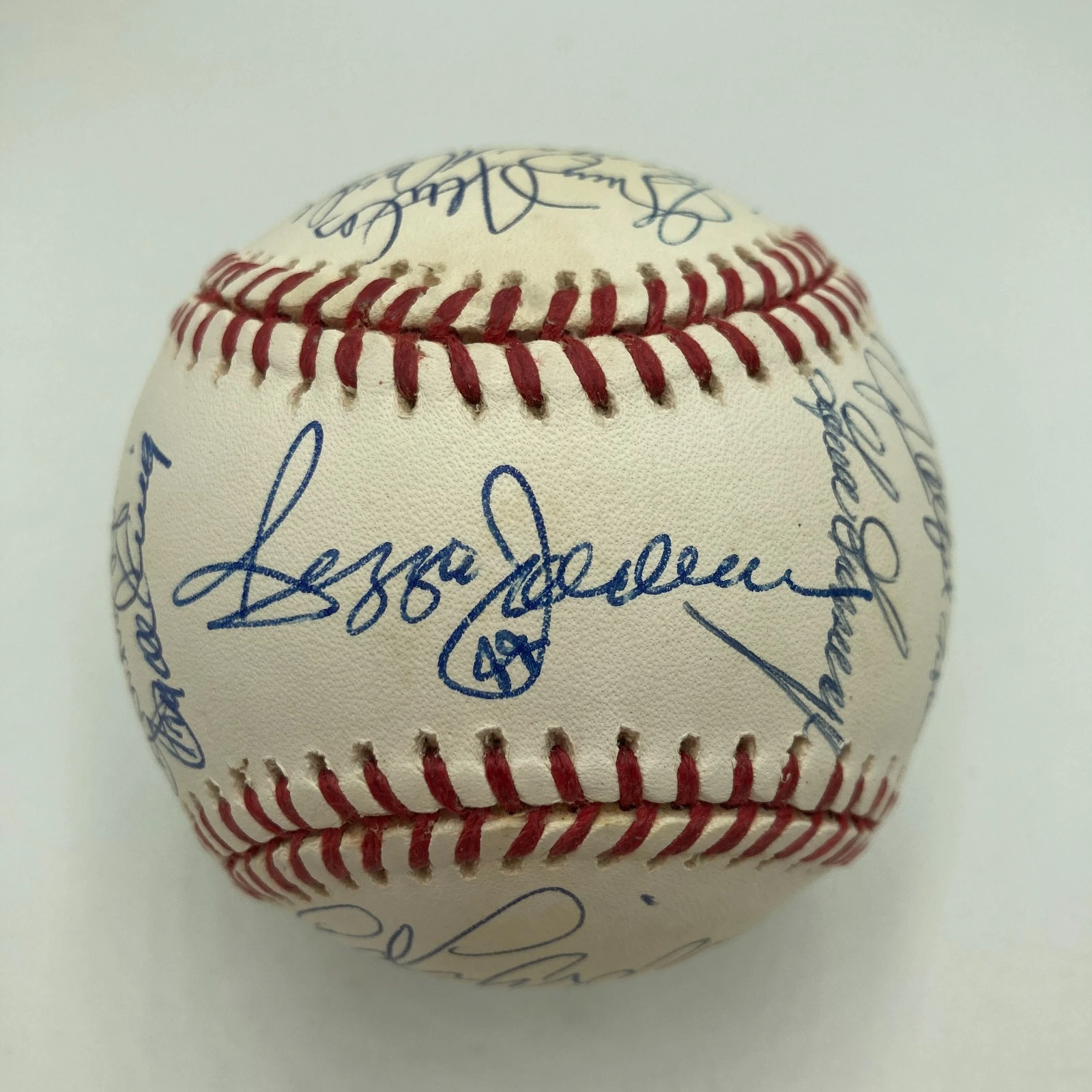 1978 Yankees World Series Champs Team Signed Baseball JSA COA