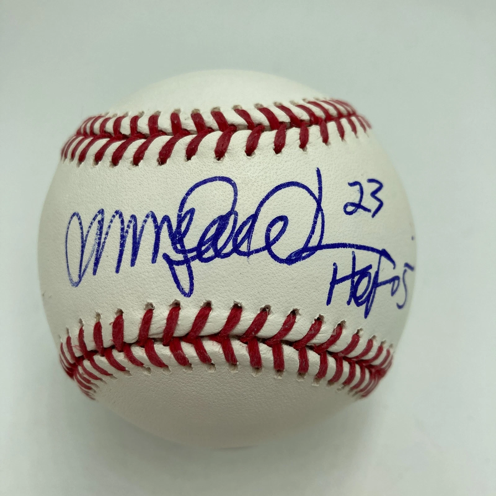 Ryne Sandberg HOF 2005 #23 Signed 1916-2016 100 Yrs Wrigley Signed Baseball PSA