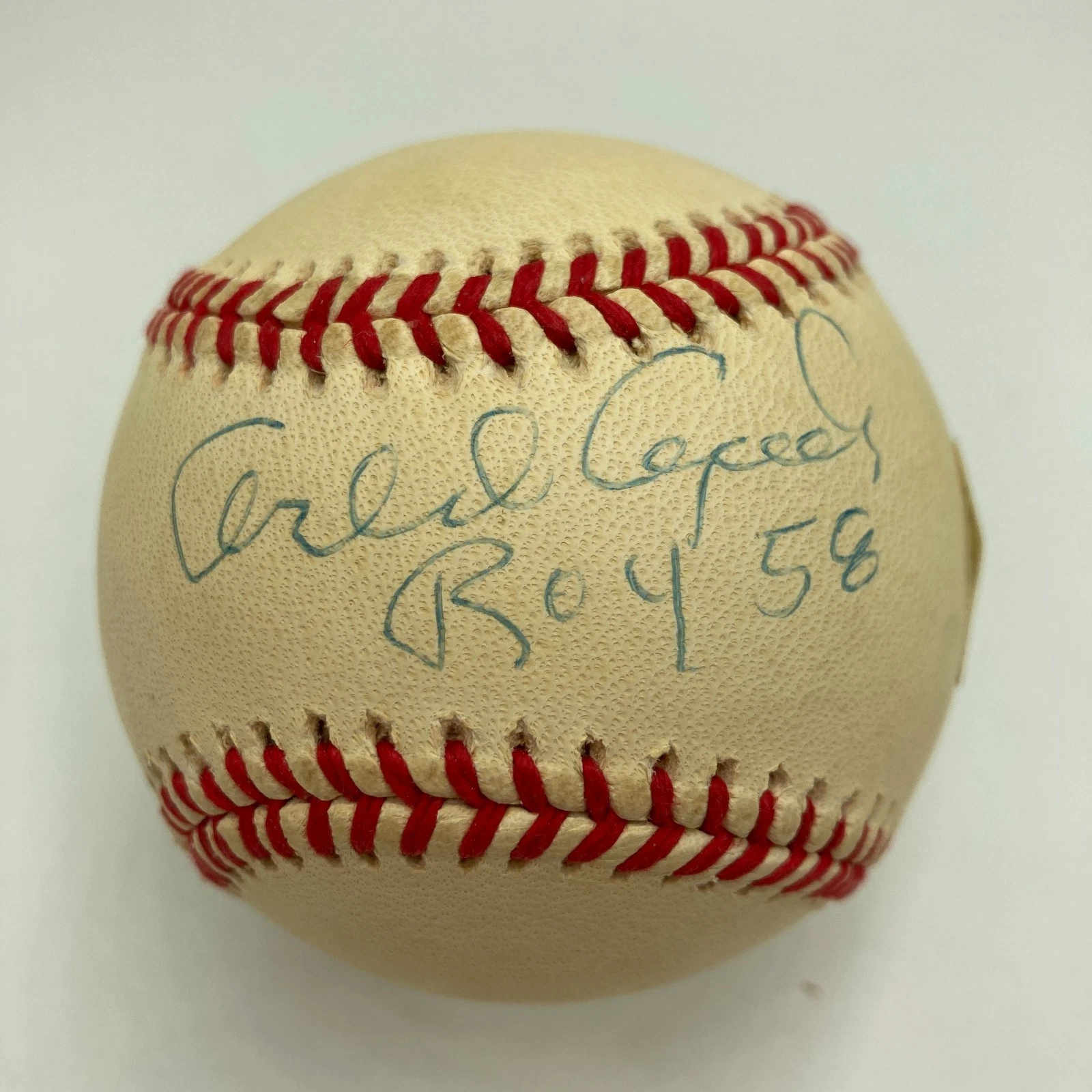 Orlando Cepeda ROY 1958 Signed Official National League Baseball PSA DNA