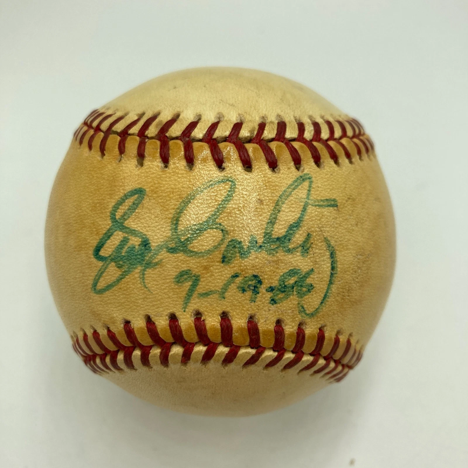 Joe Cowley No Hitter 9-19-1986 Signed Game Used American League Baseball PSA DNA