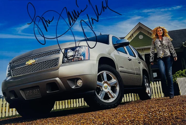 JAMIE O'NEAL Signed Autograph Calendar Page ACOA COA