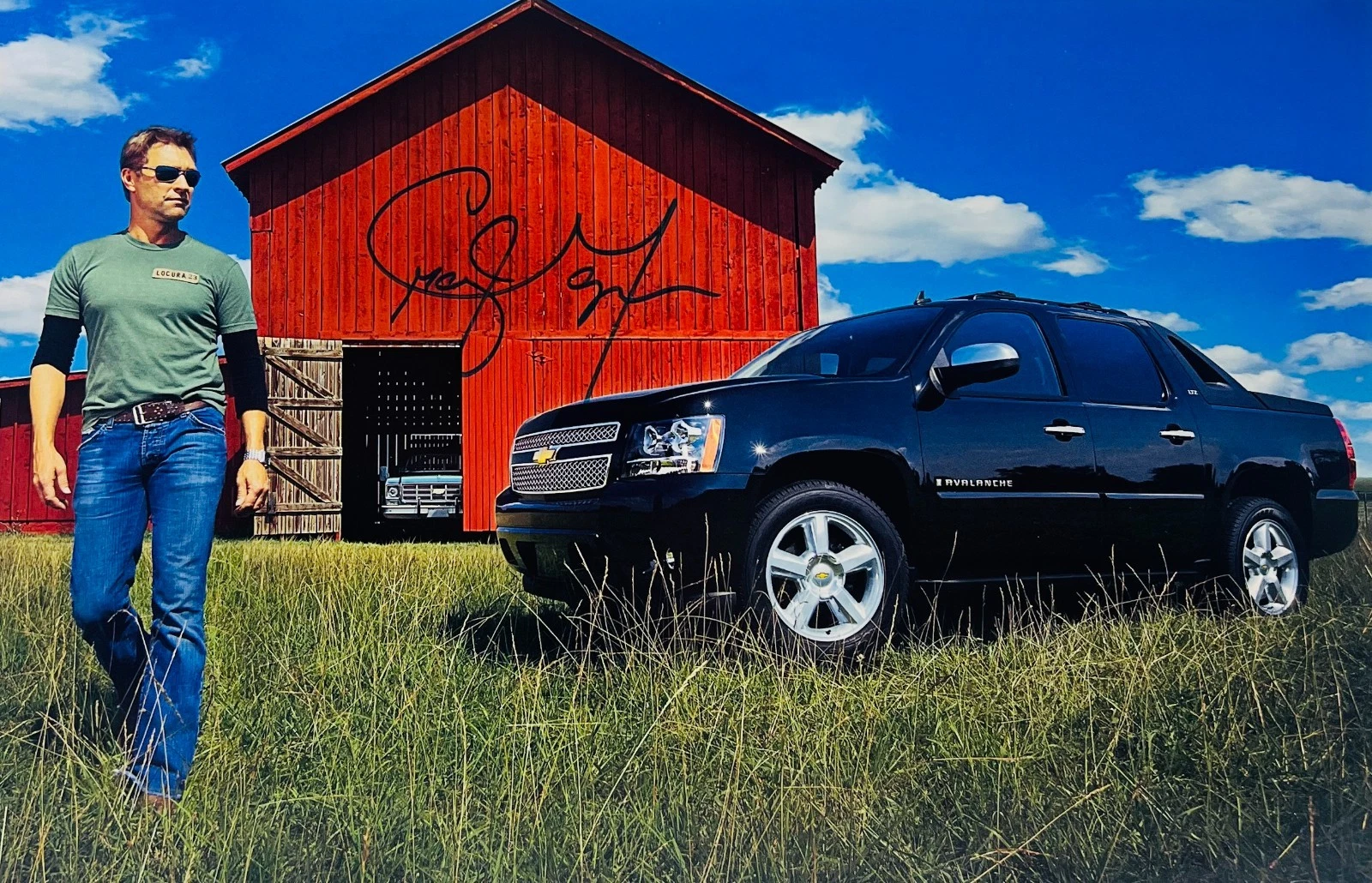 CRAIG MORGAN Signed Autograph Calendar Page ACOA COA