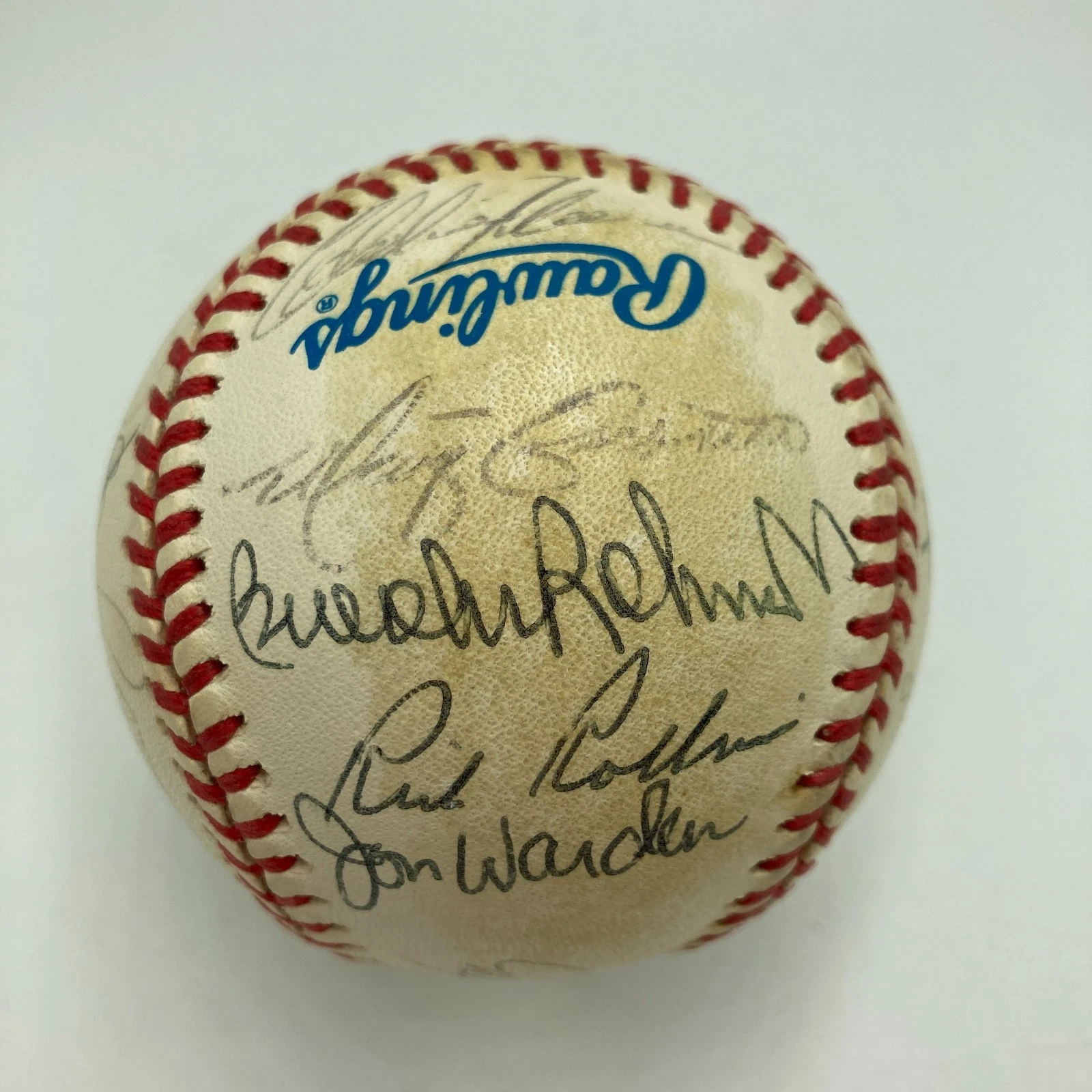 Brooks Robinson MLB Legends Multi Signed Baseball