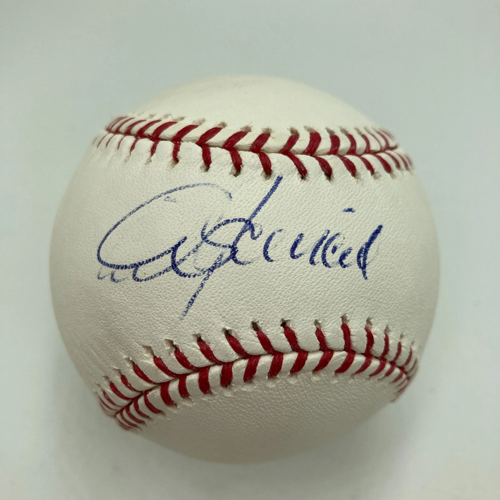 Mike Scioscia Angels Manager Signed Official Major League Baseball PSA DNA COA