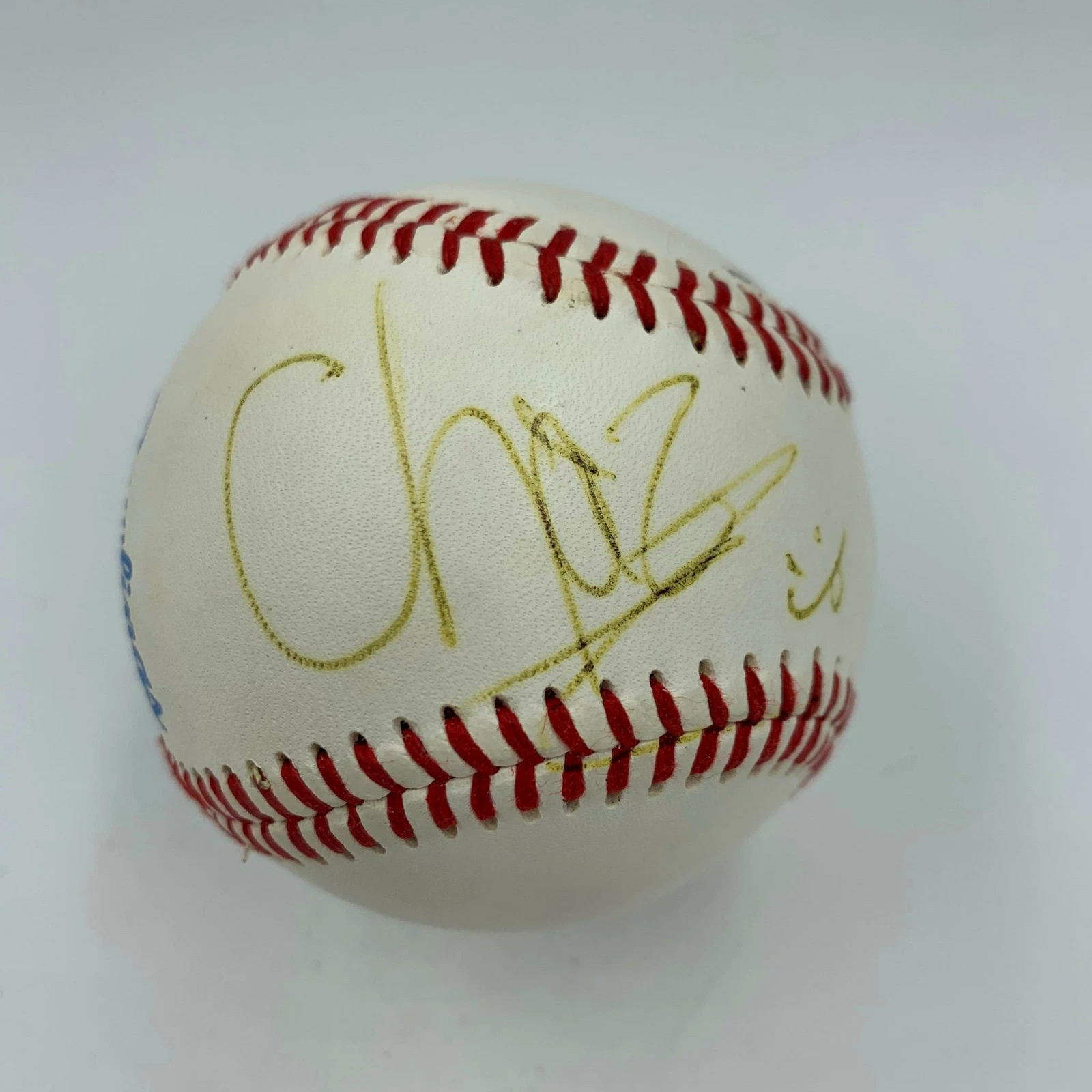 CHAZ SINGLE SIGNED AUTOGRAPHED BASEBALL WWE WRESTLING WITH JSA COA COLLECTIBLE MEMORABILIA
