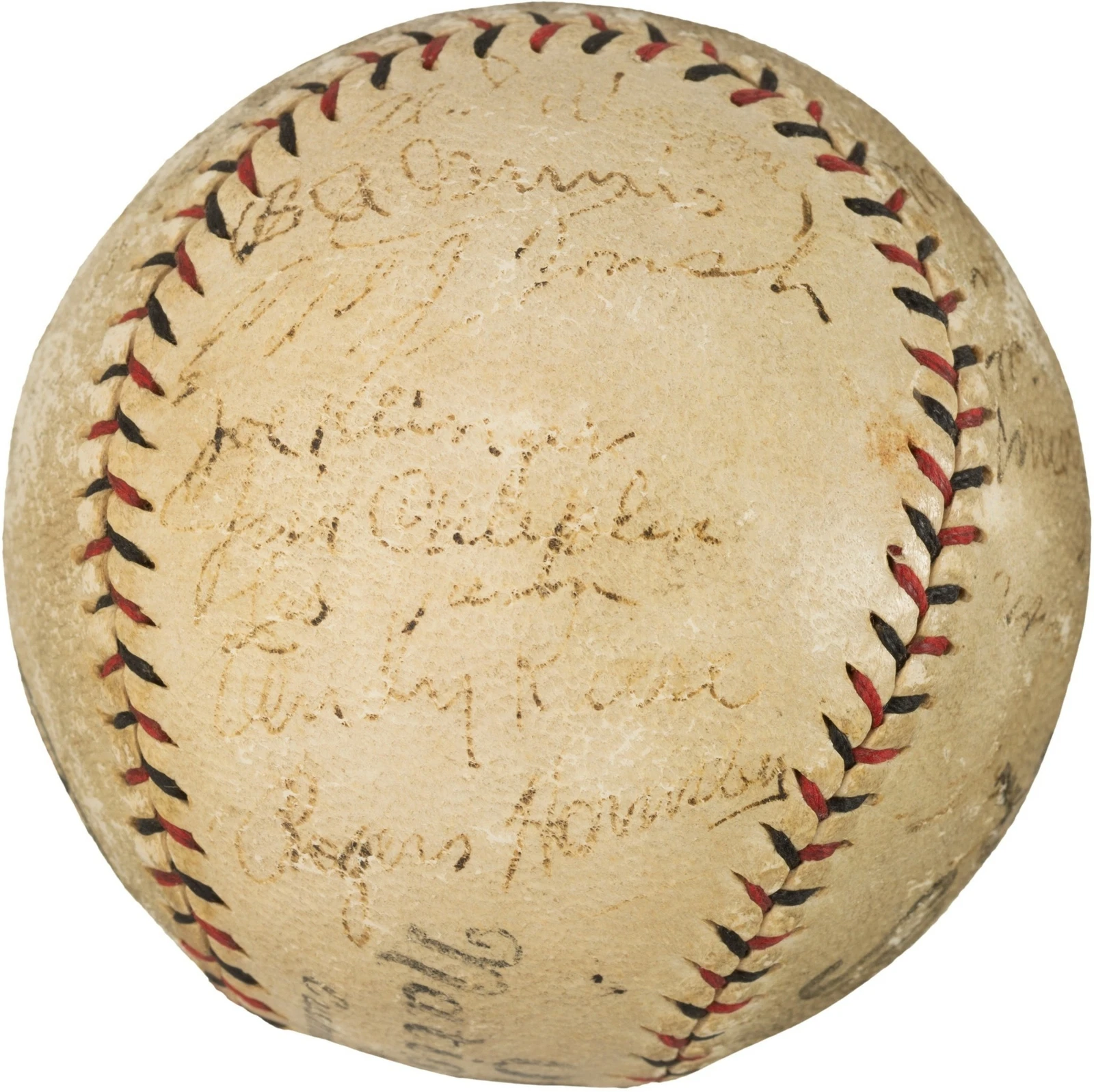 1927 NEW YORK GIANTS TEAM SIGNED OFFICIAL NATIONAL LEAGUE BASEBALL PSA DNA COA COLLECTIBLE MEMORABILIA