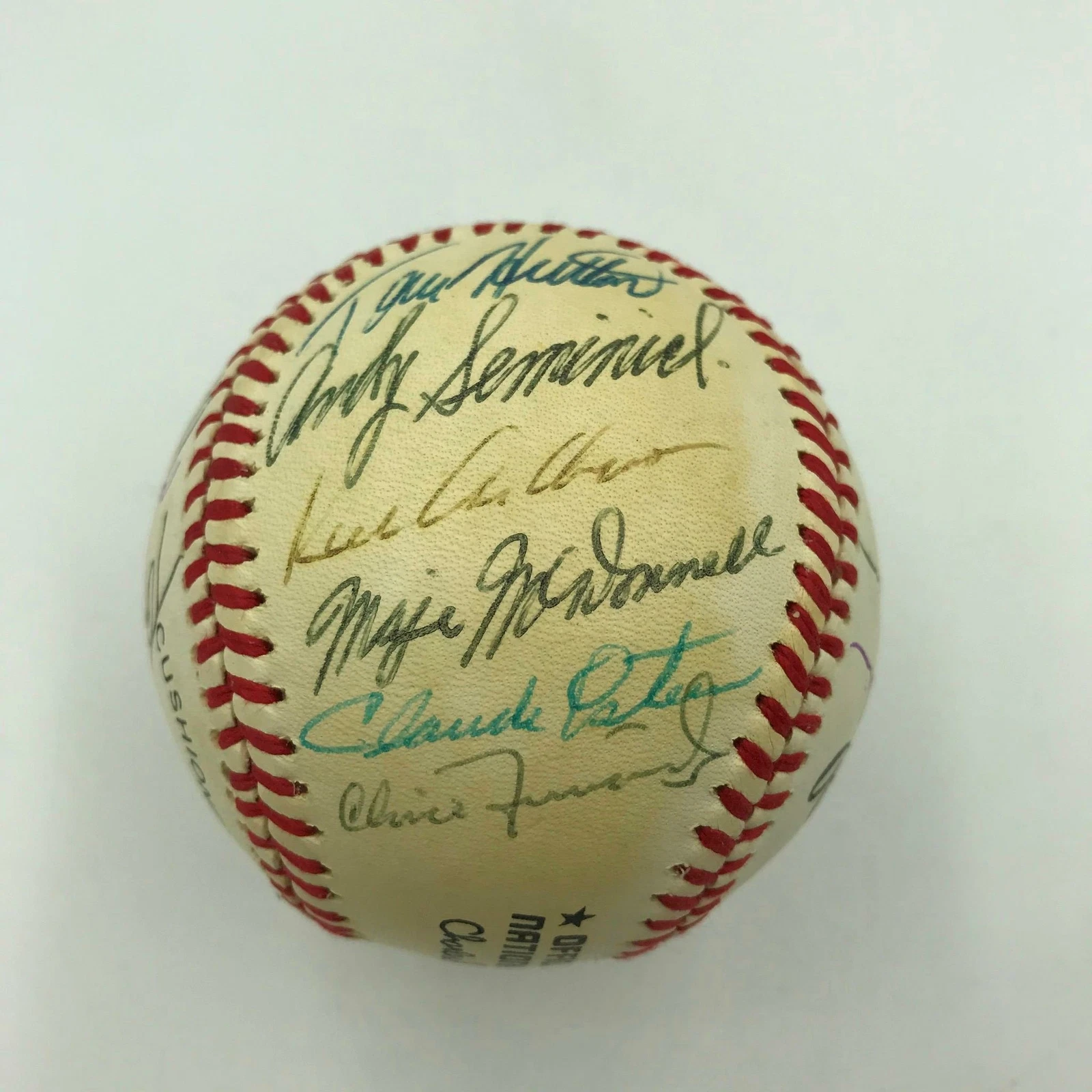 Philadelphia Phillies Hall Of Fame & Legends Multi Signed Baseball JSA COA