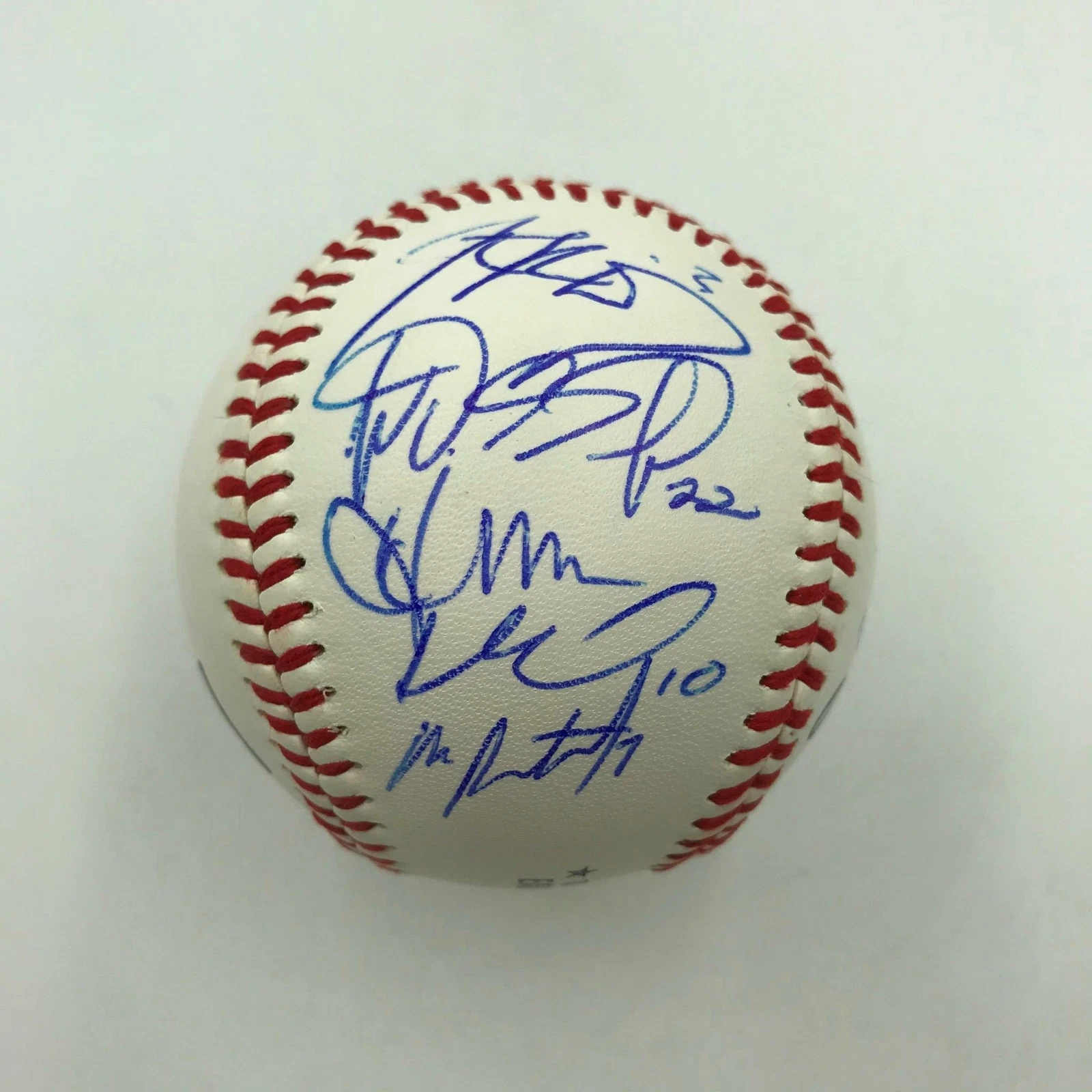 Vladimir Guerrero Jr. Rookie 2018 New Hampshire Fisher Cats Signed Baseball JSA